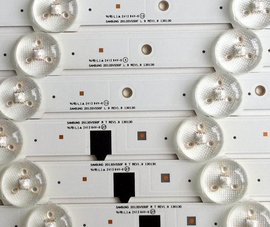 KIT DE LED'S PARA TV 18 PIEZAS / SAMSUNG BN96-200000 / 200000 / SAMSUNG 2013SVS50F L 9 REV1.9 130130 / PANEL HF500CSA-B2 / HF500CSM-C1 / MODELO UN50F6300AFXZA - Imagen 3