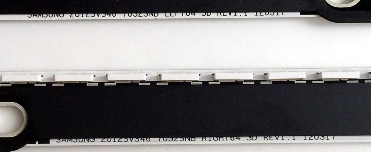 KIT DE LED'S PARA TV (2 PIEZAS) / SAMSUNG M908H / E4U691 /  PANEL LTJ460HQ10-V / MODELO / UN46ES8000FXZA - Imagen 2