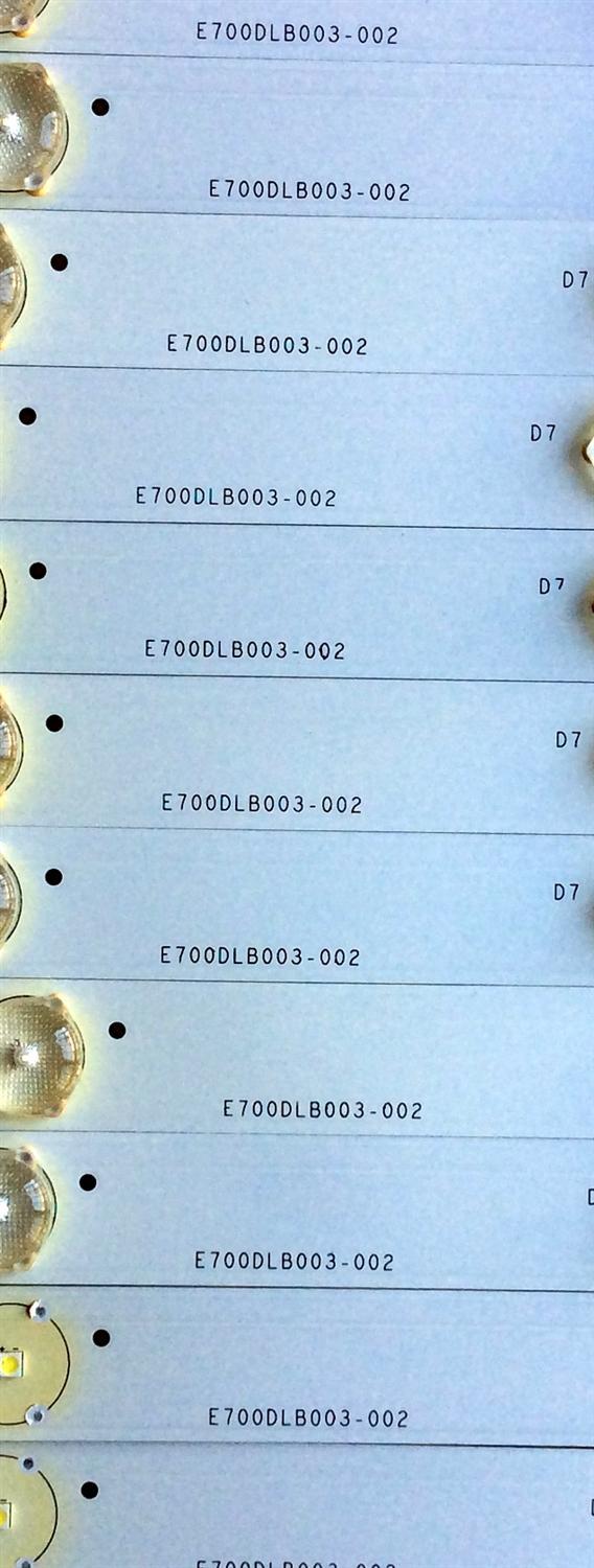 KIT DE LED'S PARA TV ((INCOMPLETO SOLO 17 PIEZAS)) / VIZIO E700DLB003-002 / E700DLBE70E6415K15545 / E340369 / PANEL / MODELOS E700I-B3 / E700I-B3 LFTRRGBQ / E700I-B3 LFTRRGBR - Imagen 2