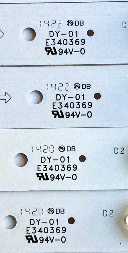 KIT DE LED'S PARA TV ((INCOMPLETO SOLO 17 PIEZAS)) / VIZIO E700DLB003-002 / E700DLBE70E6415K15545 / E340369 / PANEL / MODELOS E700I-B3 / E700I-B3 LFTRRGBQ / E700I-B3 LFTRRGBR - Imagen 5