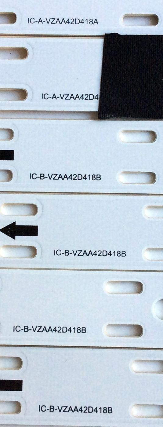 KIT DE LED'S PARA TV (6 PIEZAS) / VIZIO 0981-0102-21BP /21BQ /21BN / IC-C-VZAA42D418B / IC-B-VZAA42D418A / IC-B-VZAA42D418B / IC-C-VZAA42D418C / IC-C-VZAA42D418A / IC-D-VZAA42D418B / PANEL T420HVN06.0 / MODELOS  E420I-B0  / E420I-B0 LAUAPTAQ - Imagen 5