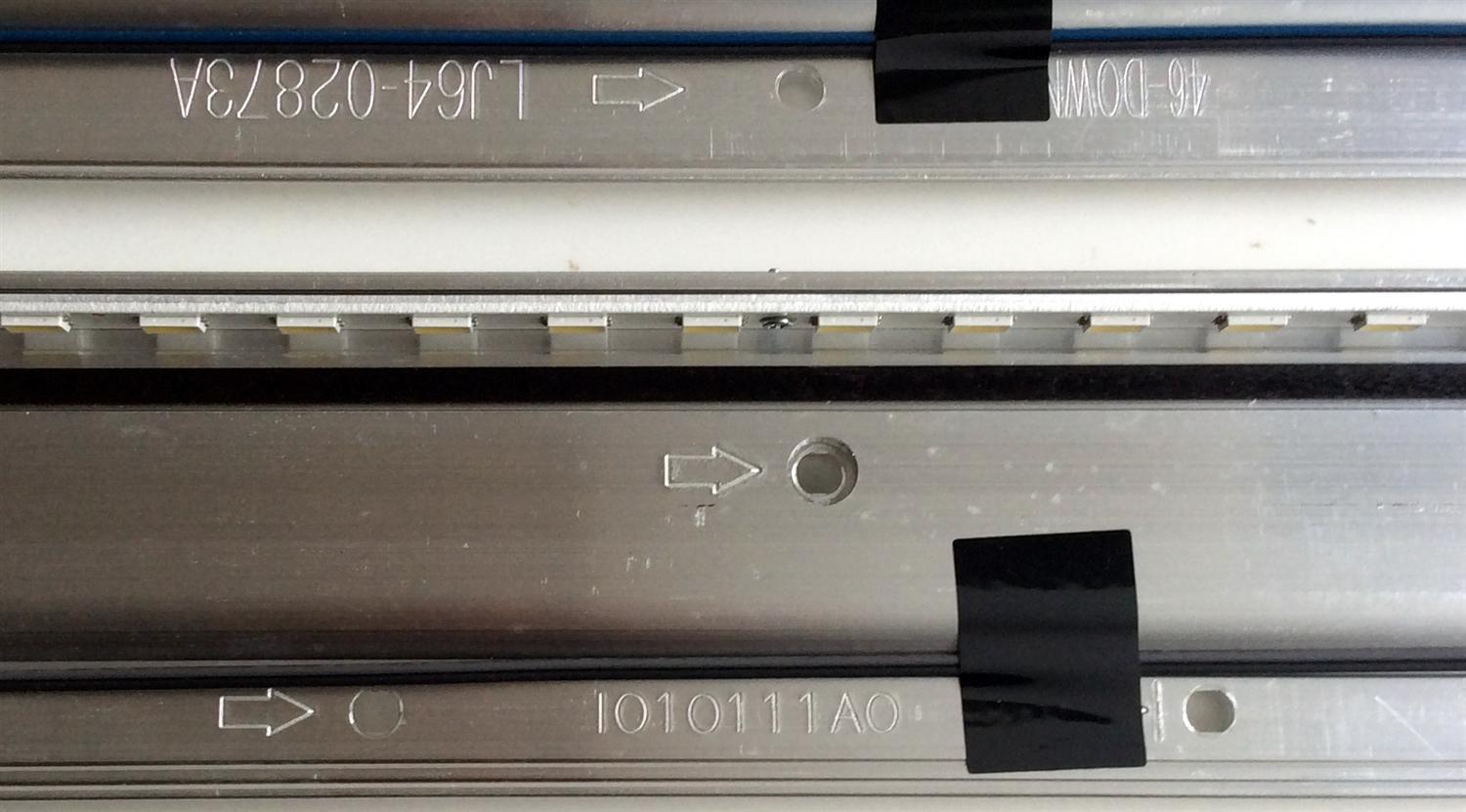 KIT DE LED'S PARA TV SONY (2 PIEZAS) / NUMERO DE PARTE LJ64-02872A / LJ64-02873A / SLED_2011SLS46_EDL_45_0D_REV0.2 / 46-DOWN-120HZ / 46-UP-120HZ / 1010111A0 / 1001220A0 / PANEL LTY460HJ05 / MODELOS KDL-46EX720 / KDL-46EX723 - Imagen 4