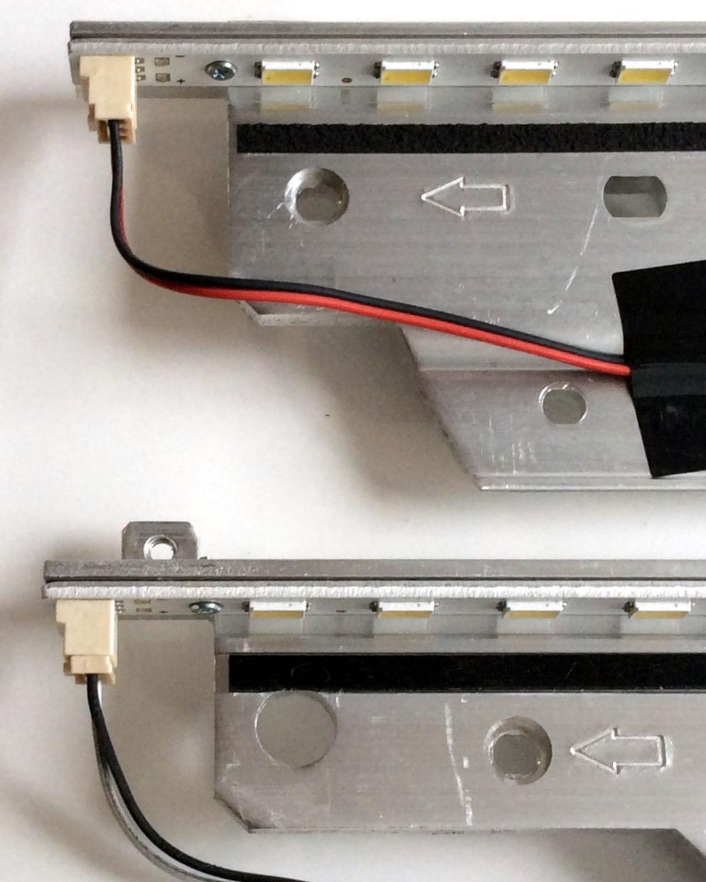 KIT DE LED'S PARA TV SONY (2 PIEZAS) / NUMERO DE PARTE LJ64-02872A / LJ64-02873A / SLED_2011SLS46_EDL_45_0D_REV0.2 / 46-DOWN-120HZ / 46-UP-120HZ / 1010111A0 / 1001220A0 / PANEL LTY460HJ05 / MODELOS KDL-46EX720 / KDL-46EX723 - Imagen 3