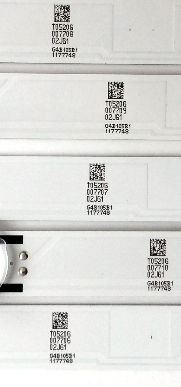 KIT DE LED'S PARA TV (5 PIEZAS) / SHARP 1177748 / SVH500A63_REV03_10WIC0P_UBH+SILK_161228 / PANEL HD500K3U53\S1\XP\BBY\GM\ROH / MODELO LC-50LBU591U / LC-50LBU591U REV.C - Imagen 3