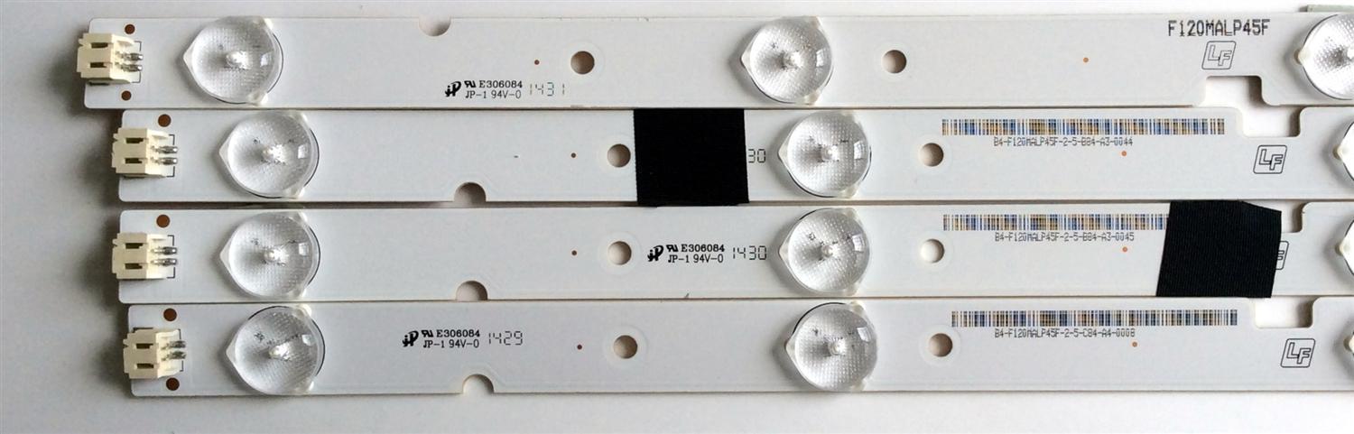 KIT DE LED'S PARA TV (4 PIEZAS) / SHARP 0981-0102-21A2 / 0981-0102-21A4 / 0981-0102-21A3 / F120MALP45F / PANEL T390HVN04.0 / MODELOS LC-39LE551U / E390-B0 - Imagen 4