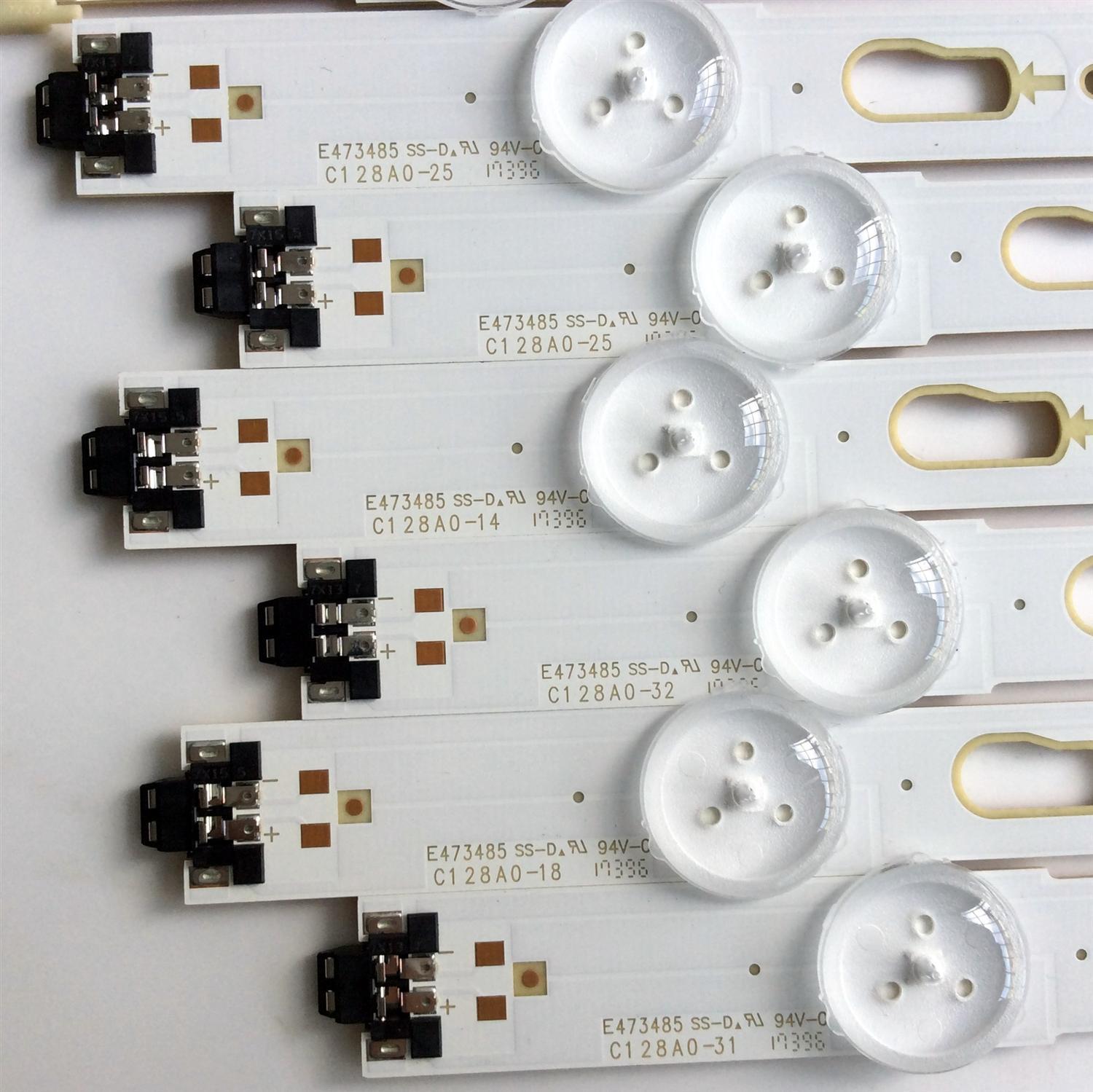 KIT DE LED'S PARA TV (12 PIEZAS) / SAMSUNG BN96-40632A / BN96-40633A / LM41-00335A / E473485 / PANELS CY-GM049HGLV8H / CY-WK049HGLV1V / CY-GM049HGLV2H / CY-WK049HGLV1H / MODELOS UN49KU6500 / UE49MU6300 / UA49KU7350 / MAS MODELOS EN DESCRIPCION - Imagen 3