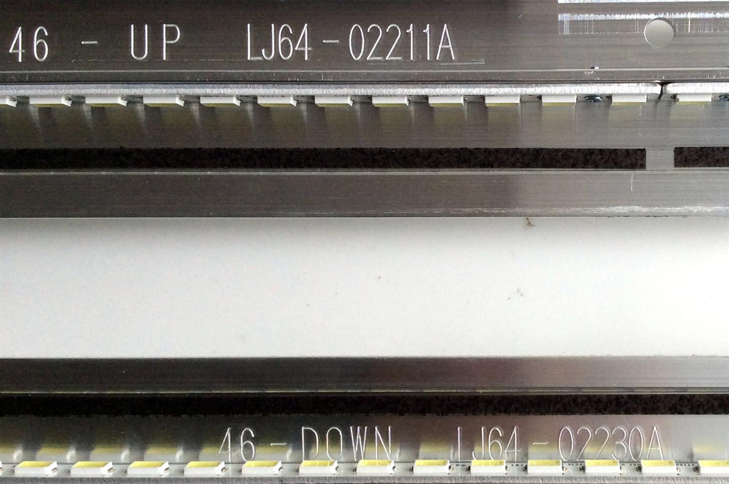 KIT DE LED'S PARA TV (2 PIEZAS) / SAMSUNG LJ64-02230A / D000703A0 / SLED SLS46_5630N LCD 120 REV1.0 100113 GA / PANEL  LTA460HJ06 / MODELOS 46PFL7705DV/F7 / LT-46164 - Imagen 3