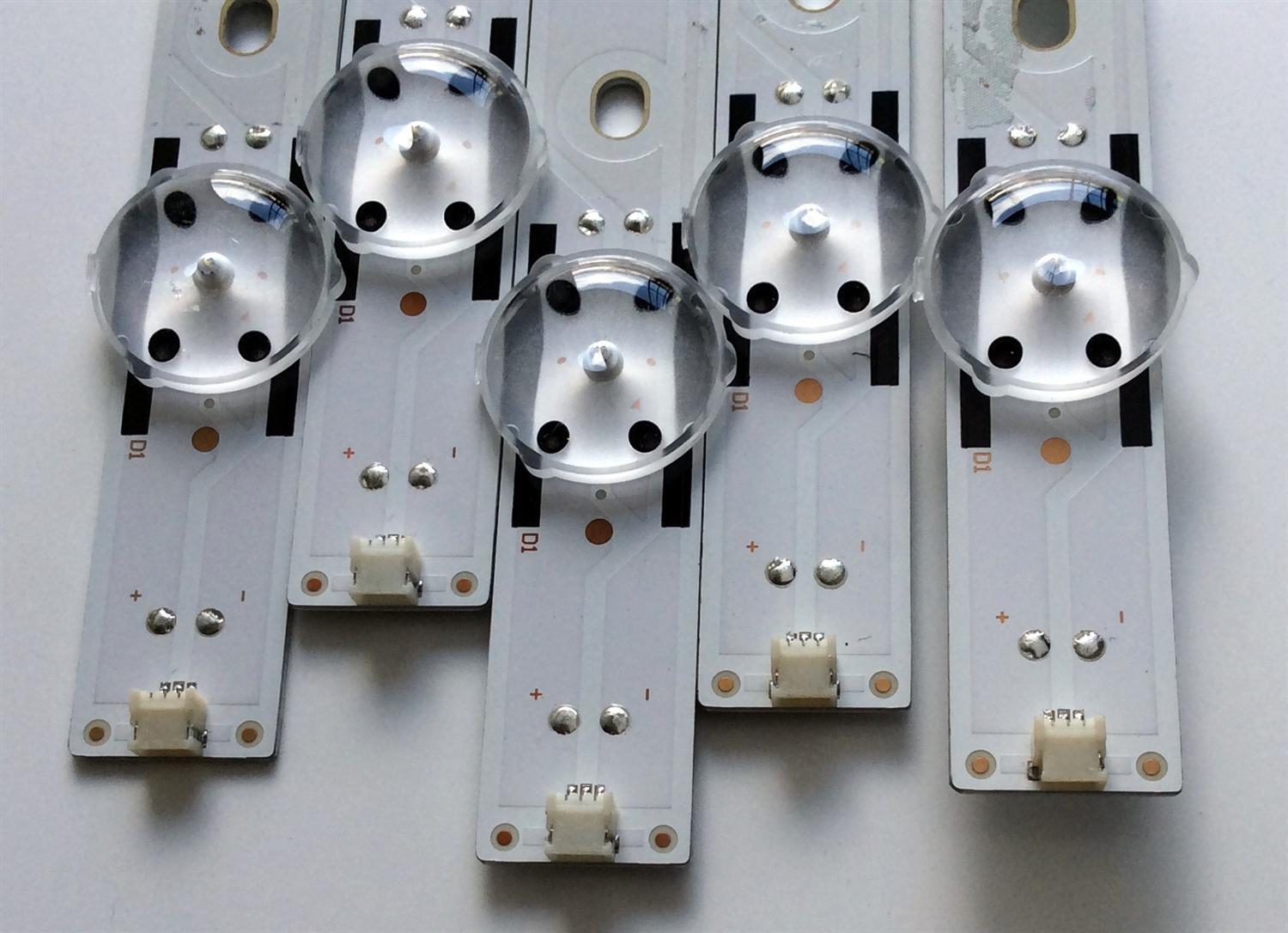 KIT DE LED'S PARA TV (5 PIEZAS) / HISENSE SVH500A63_REV03_10WIC0P_UBH+SILK_161228 / 1177748 / E306084 / PANEL HD500K3U53\S1\BBY\GM\ROHS / MODELO 50R7050E - Imagen 2