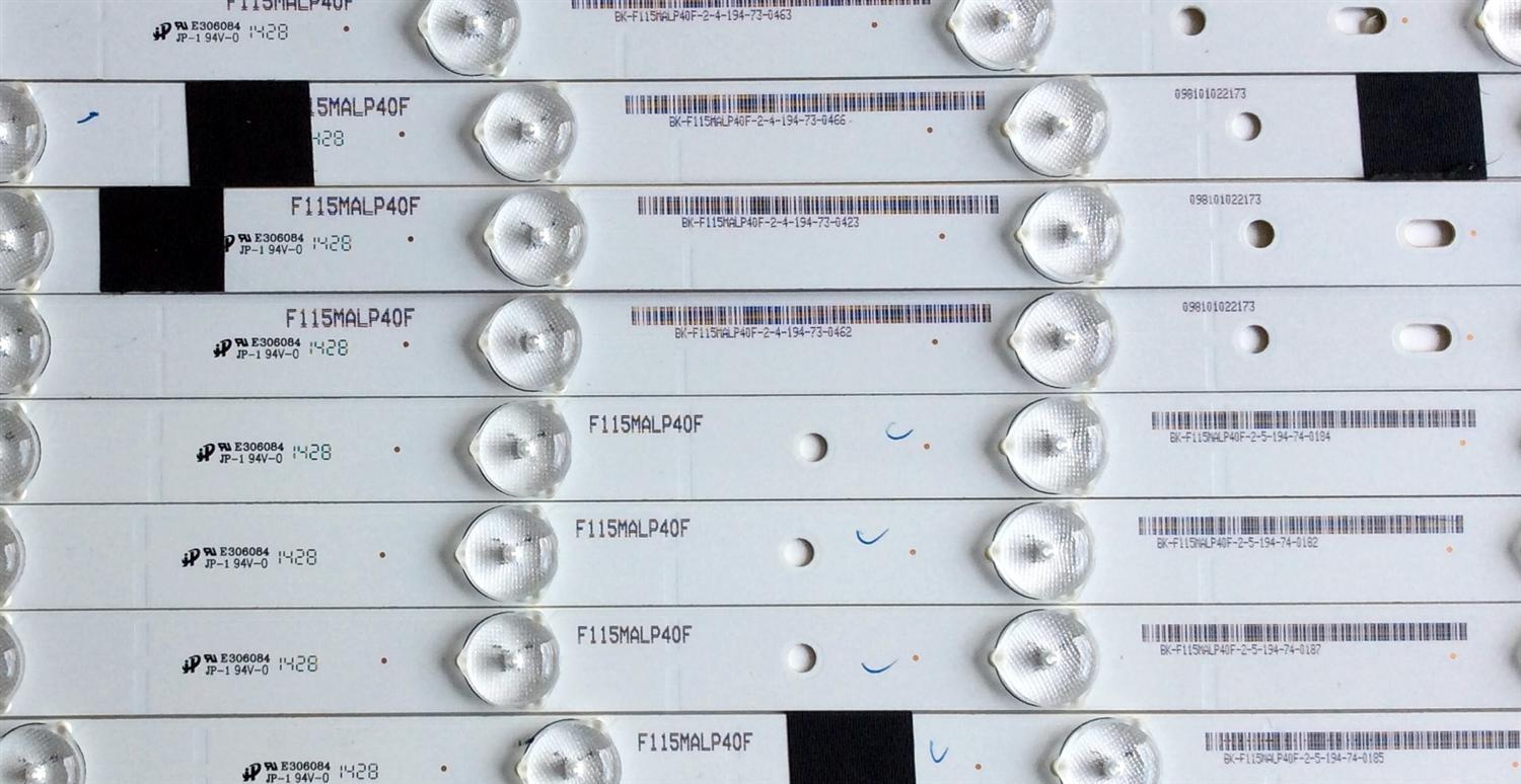 KIT DE LED'S PARA TV (16 PIEZAS) / JVC IC-E-VZAA65D390A / IC-F-VZAA65D390B / IC-F-VZAA65D390C / 098101022173 / 098101022174 / 098101022175 / F115MALP40F / E306084 / MODELO EM65FTR - Imagen 2