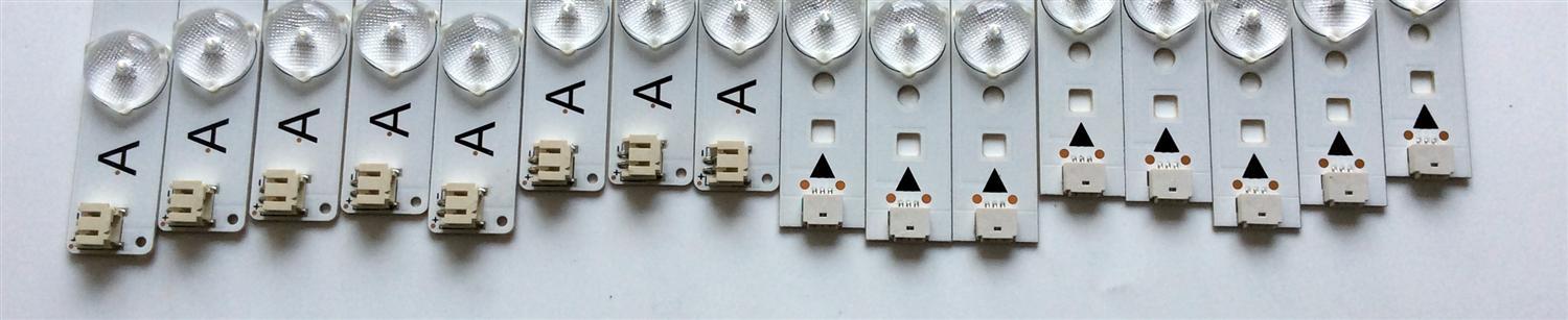 KIT DE LED'S PARA TV (16 PIEZAS) / JVC IC-E-VZAA65D390A / IC-F-VZAA65D390B / IC-F-VZAA65D390C / 098101022173 / 098101022174 / 098101022175 / F115MALP40F / E306084 / MODELO EM65FTR - Imagen 7