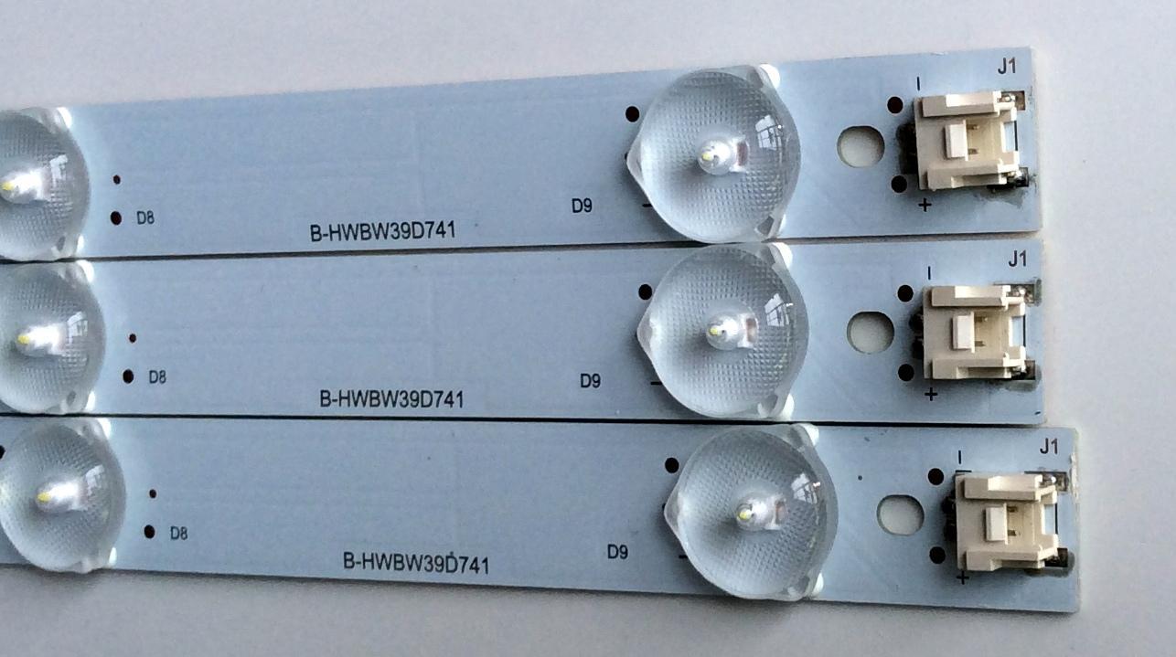 KIT DE LED'S PARA TV (3 PIEZAS) / B-HWBW39D741 / M111BA4HW50 / 4638DX007 / 21005324 / PANEL LC390TA2A / MODELO  - Imagen 2