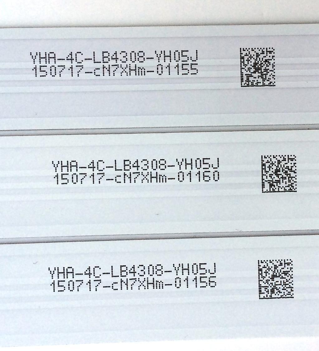 KIT DE LED'S PARA TV ((3 PIEZAS)) / NUMERO DE PARTE 4C-LB4308-YH05J / 006-P1K3532A / TOT_43D2900_3X8_3030C_D6T-2D1_4S1PX2 REV.V2 / T0T_43D2900_3X8_3030C_D6T-2D1_4S1PX2 REV.V2 / PANEL'S LVF430ND1L / LVF430CS0T E7 V1 / MODELOS 43S303 / 43S305 / 43S303TBAA - Imagen 4