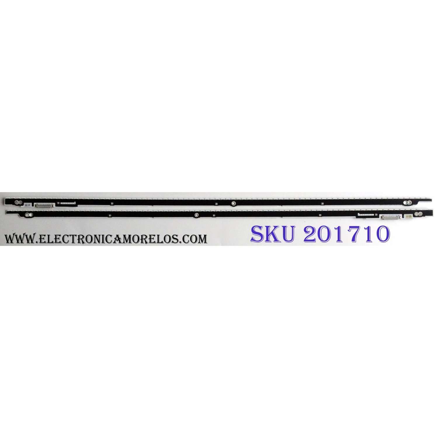 KIT DE LED'S PARA TV (2 PIEZAS) / SAMSUNG 2012SVS55 7032SNB LEFT80 REV1.1 / M725D / E5N424 / 000350 / PANEL LTJ550HQ32-V / MODELO UN55ES7003FXZA