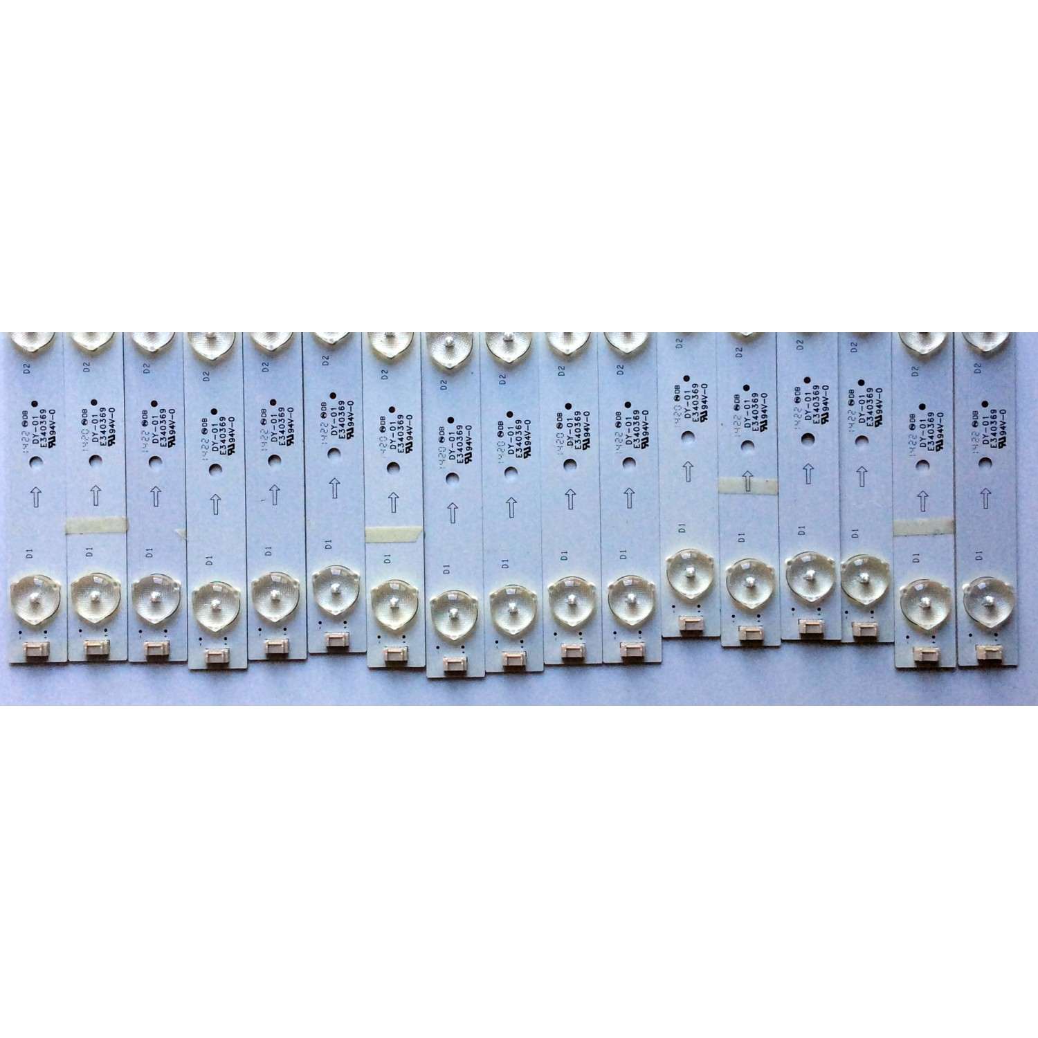 KIT DE LED'S PARA TV ((INCOMPLETO SOLO 17 PIEZAS)) / VIZIO E700DLB003-002 / E700DLBE70E6415K15545 / E340369 / PANEL / MODELOS E700I-B3 / E700I-B3 LFTRRGBQ / E700I-B3 LFTRRGBR - Imagen 4