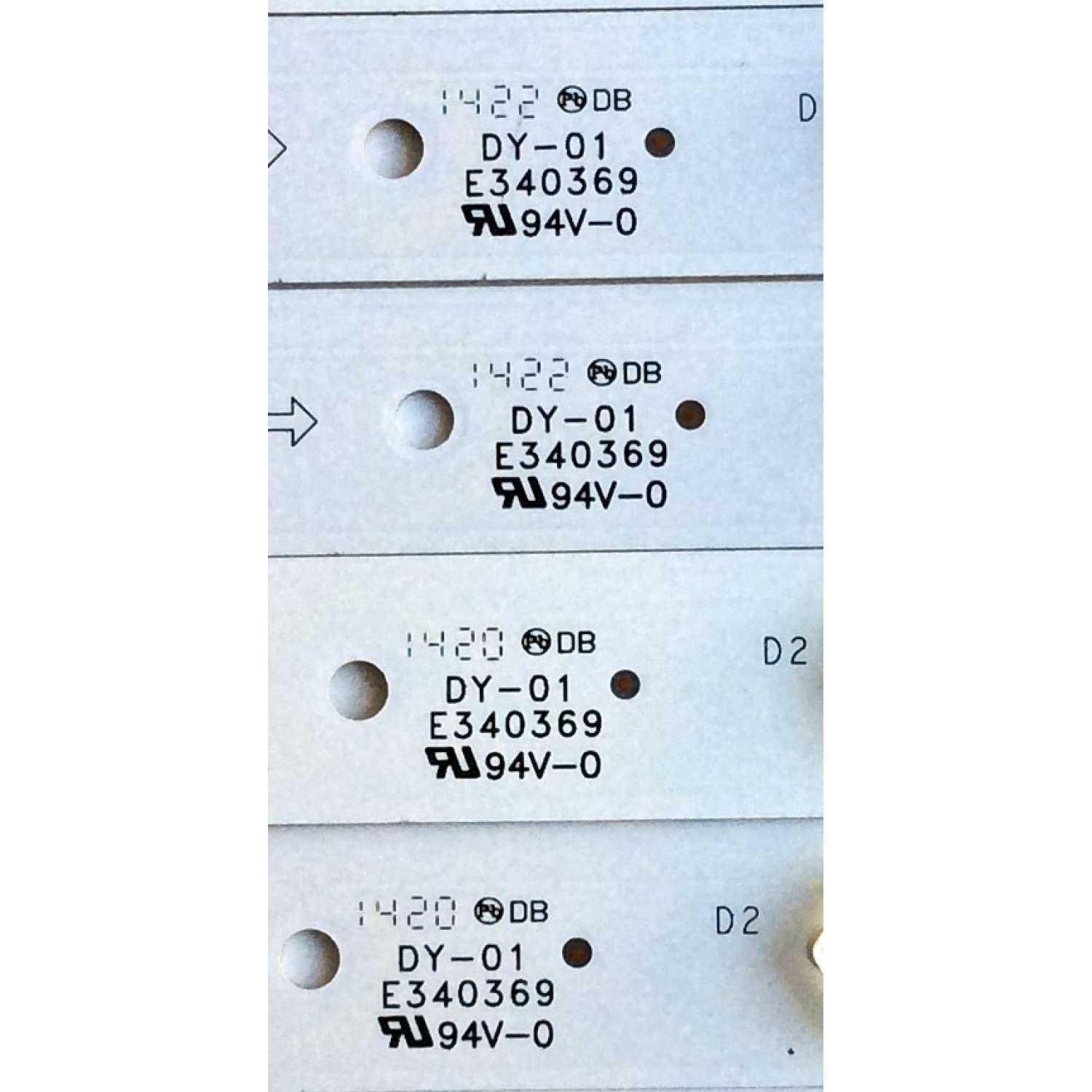 KIT DE LED'S PARA TV ((INCOMPLETO SOLO 17 PIEZAS)) / VIZIO E700DLB003-002 / E700DLBE70E6415K15545 / E340369 / PANEL / MODELOS E700I-B3 / E700I-B3 LFTRRGBQ / E700I-B3 LFTRRGBR - Imagen 5