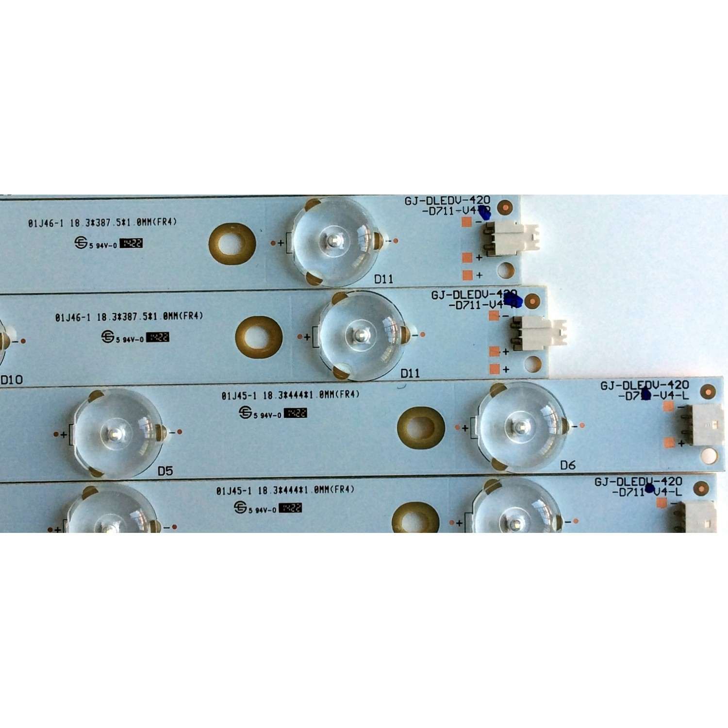 KIT DE LED'S PARA TV (8 PIEZAS) / VIZIO GJ-DLEDV-420-D711-V4-L / GJ-DLEDV-420-D711-V4-R / E349376 - Imagen 3