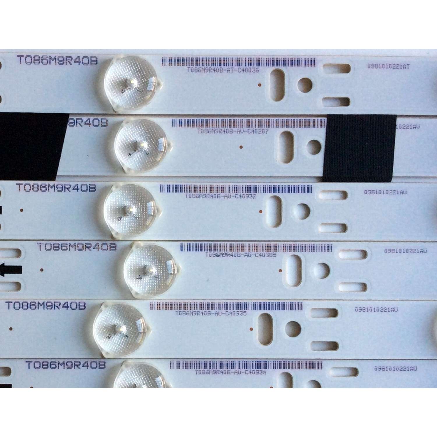 KIT DE LED'S PARA TV (6 PIEZAS) / VIZIO 0981-0102-21BP /21BQ /21BN / IC-C-VZAA42D418B / IC-B-VZAA42D418A / IC-B-VZAA42D418B / IC-C-VZAA42D418C / IC-C-VZAA42D418A / IC-D-VZAA42D418B / PANEL T420HVN06.0 / MODELOS  E420I-B0  / E420I-B0 LAUAPTAQ - Imagen 4