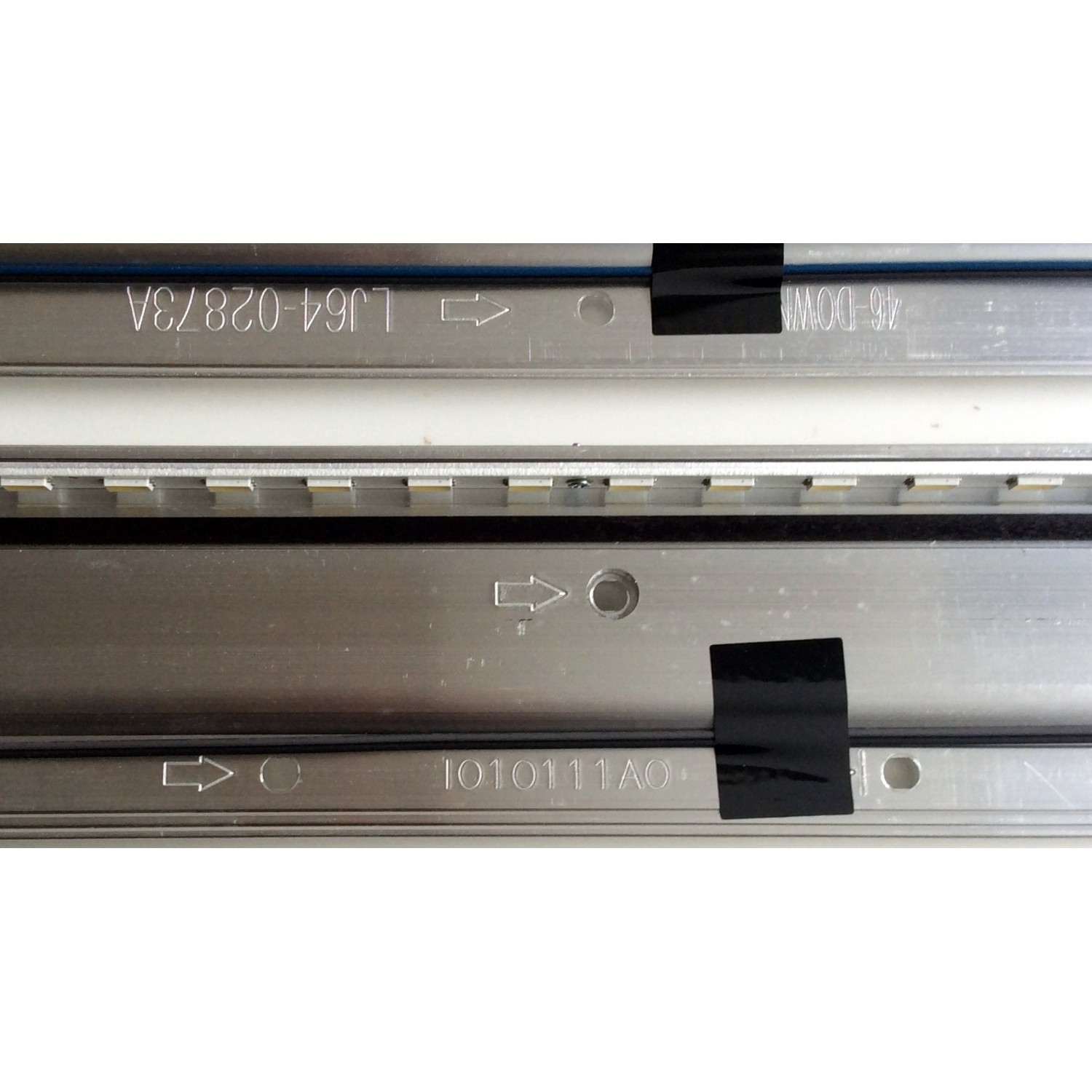 KIT DE LED'S PARA TV SONY (2 PIEZAS) / NUMERO DE PARTE LJ64-02872A / LJ64-02873A / SLED_2011SLS46_EDL_45_0D_REV0.2 / 46-DOWN-120HZ / 46-UP-120HZ / 1010111A0 / 1001220A0 / PANEL LTY460HJ05 / MODELOS KDL-46EX720 / KDL-46EX723 - Imagen 4