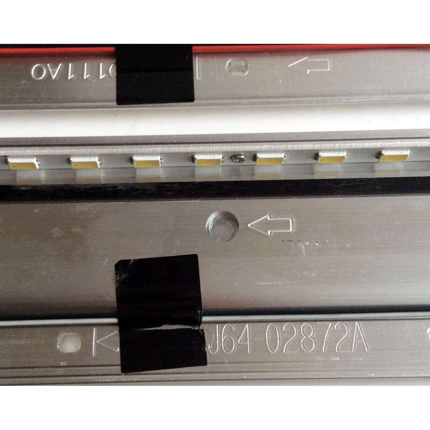 KIT DE LED'S PARA TV SONY (2 PIEZAS) / NUMERO DE PARTE LJ64-02872A / LJ64-02873A / SLED_2011SLS46_EDL_45_0D_REV0.2 / 46-DOWN-120HZ / 46-UP-120HZ / 1010111A0 / 1001220A0 / PANEL LTY460HJ05 / MODELOS KDL-46EX720 / KDL-46EX723 - Imagen 2