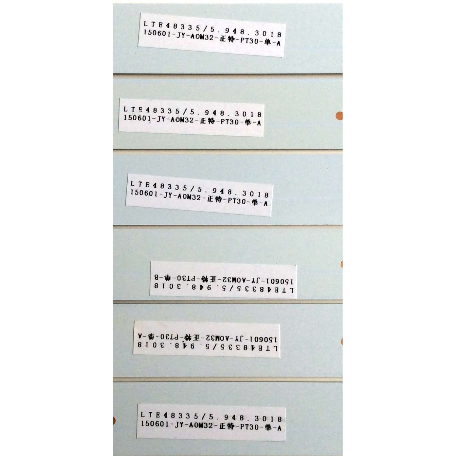 KIT DE LED'S PARA TV (6 PIEZAS) / WESTINGHOUSE GKB7.820.3816 / LTE48335 / 5.948.3018 / 15060I-JY-A0M32 / 48609-E / PANEL LSC480HN05 / MODELOS DWM48F1Y1 / DWM48F1Y1 TW-7810-S048B - Imagen 3