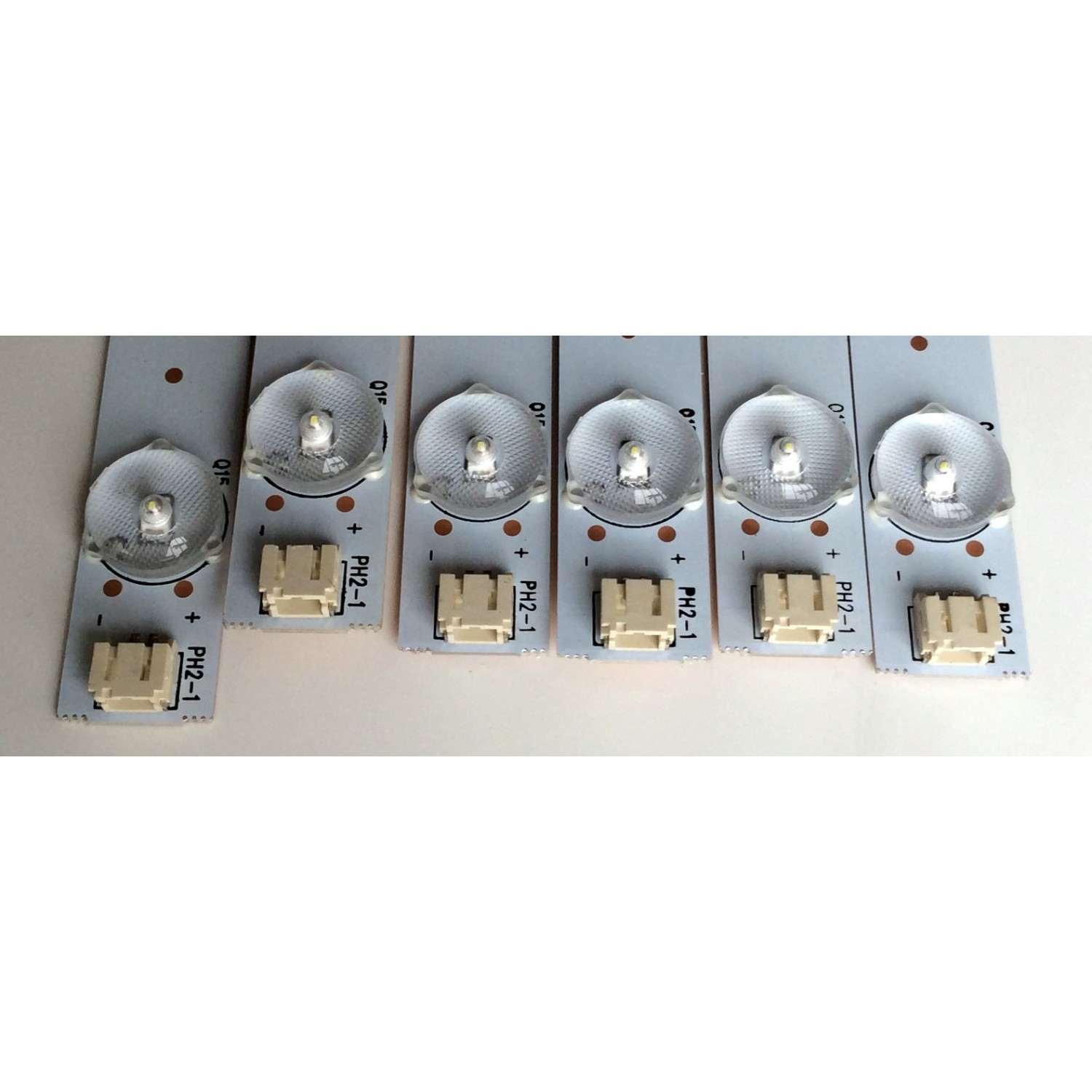 KIT DE LED'S PARA TV (6 PIEZAS) / WESTINGHOUSE GKB7.820.3816 / LTE48335 / 5.948.3018 / 15060I-JY-A0M32 / 48609-E / PANEL LSC480HN05 / MODELOS DWM48F1Y1 / DWM48F1Y1 TW-7810-S048B - Imagen 2