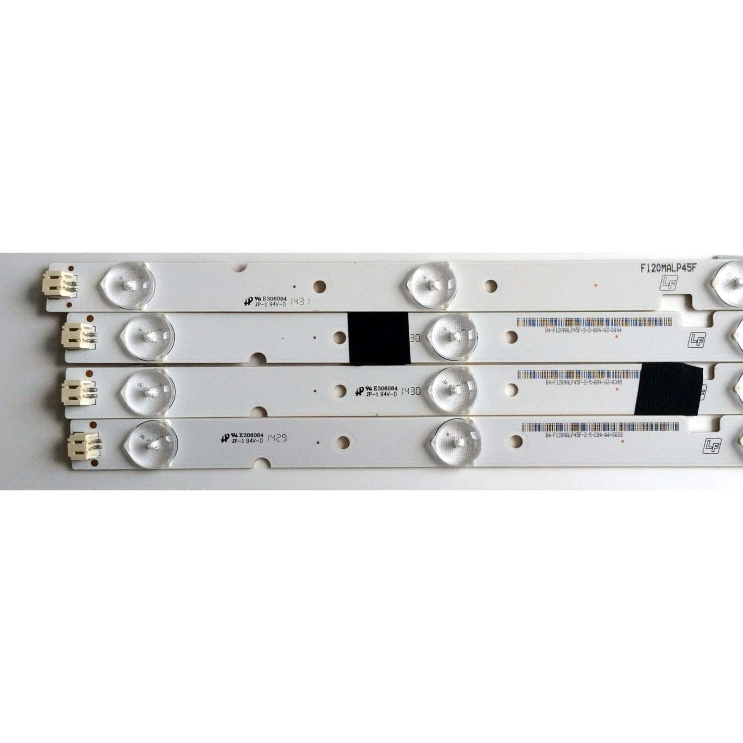 KIT DE LED'S PARA TV (4 PIEZAS) / SHARP 0981-0102-21A2 / 0981-0102-21A4 / 0981-0102-21A3 / F120MALP45F / PANEL T390HVN04.0 / MODELOS LC-39LE551U / E390-B0 - Imagen 4