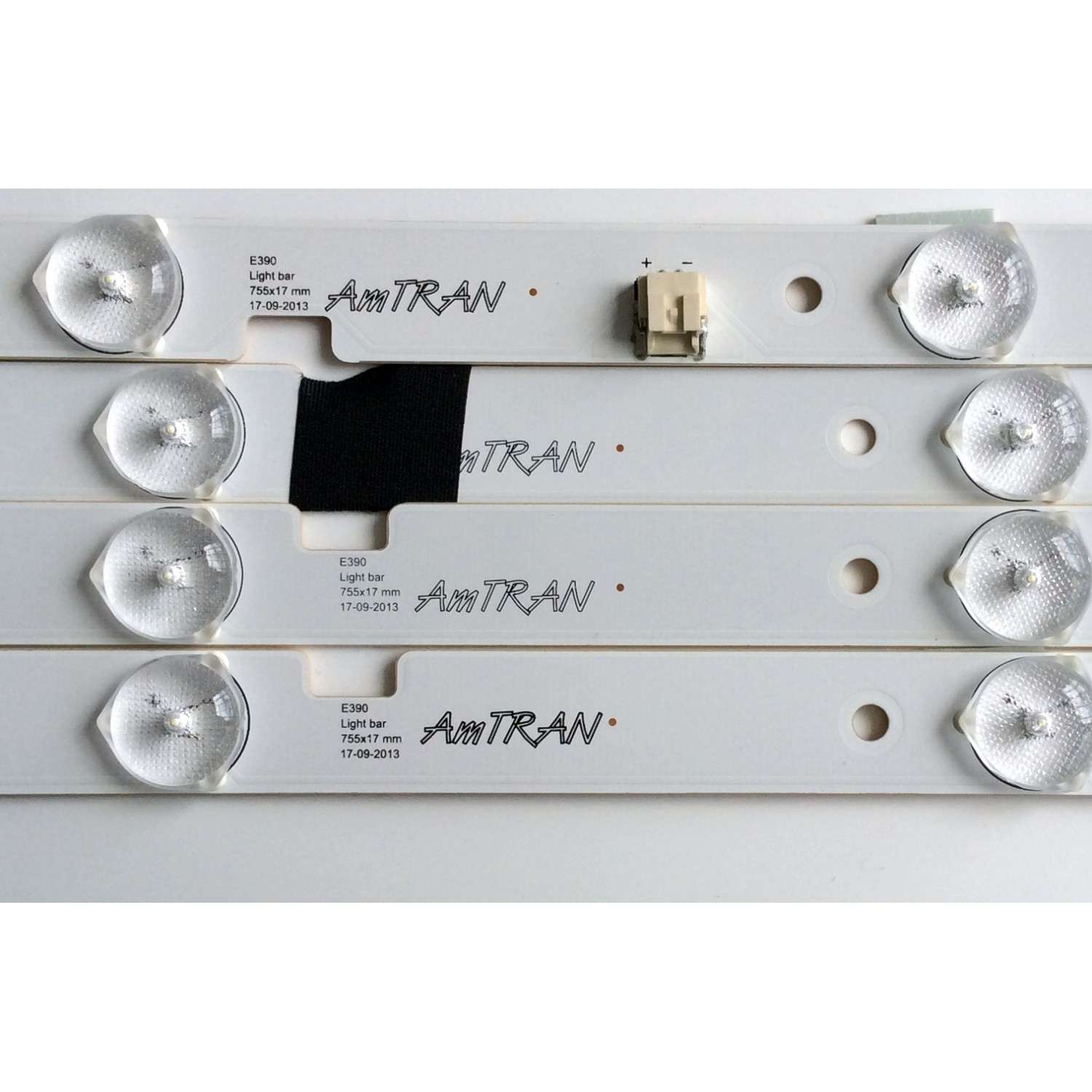 KIT DE LED'S PARA TV (4 PIEZAS) / SHARP 0981-0102-21A2 / 0981-0102-21A4 / 0981-0102-21A3 / F120MALP45F / PANEL T390HVN04.0 / MODELOS LC-39LE551U / E390-B0 - Imagen 3