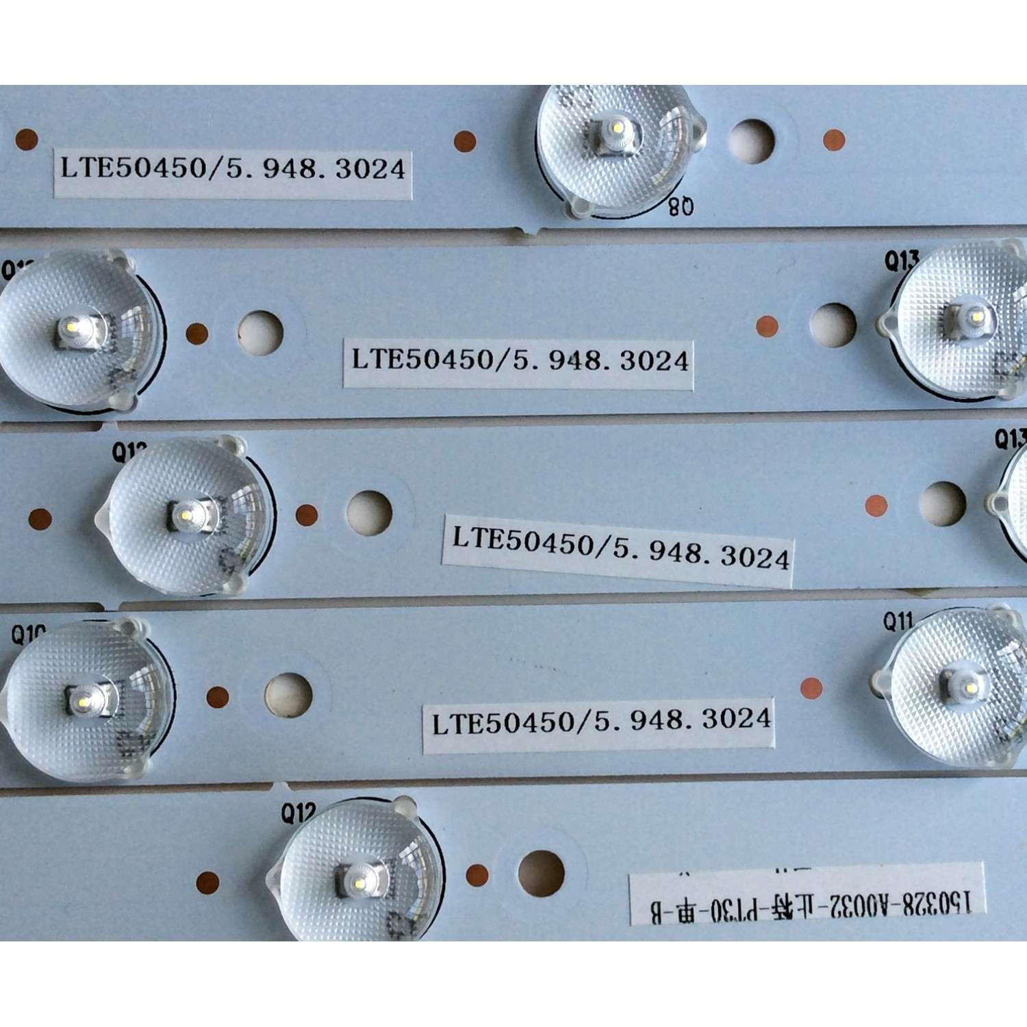 KIT DE LED'S PARA TV (5 PIEZAS) / APEX GKB5.948.3028 / GKB7.8203826 / LTE50450/5.948.3024 / PANEL T500HVN08.2 / MODELO LE50D5 - Imagen 3