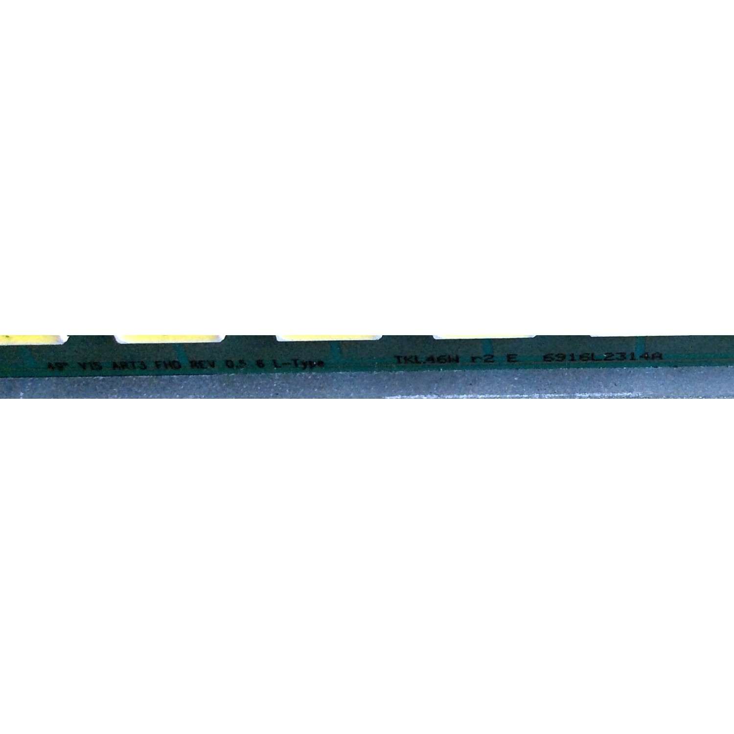 LED PARA TV / LG 6922L-0150A / 6916L2315A / PANEL LC490EUE (FH)(M3) LG / MODELO 49LX340H - Imagen 2