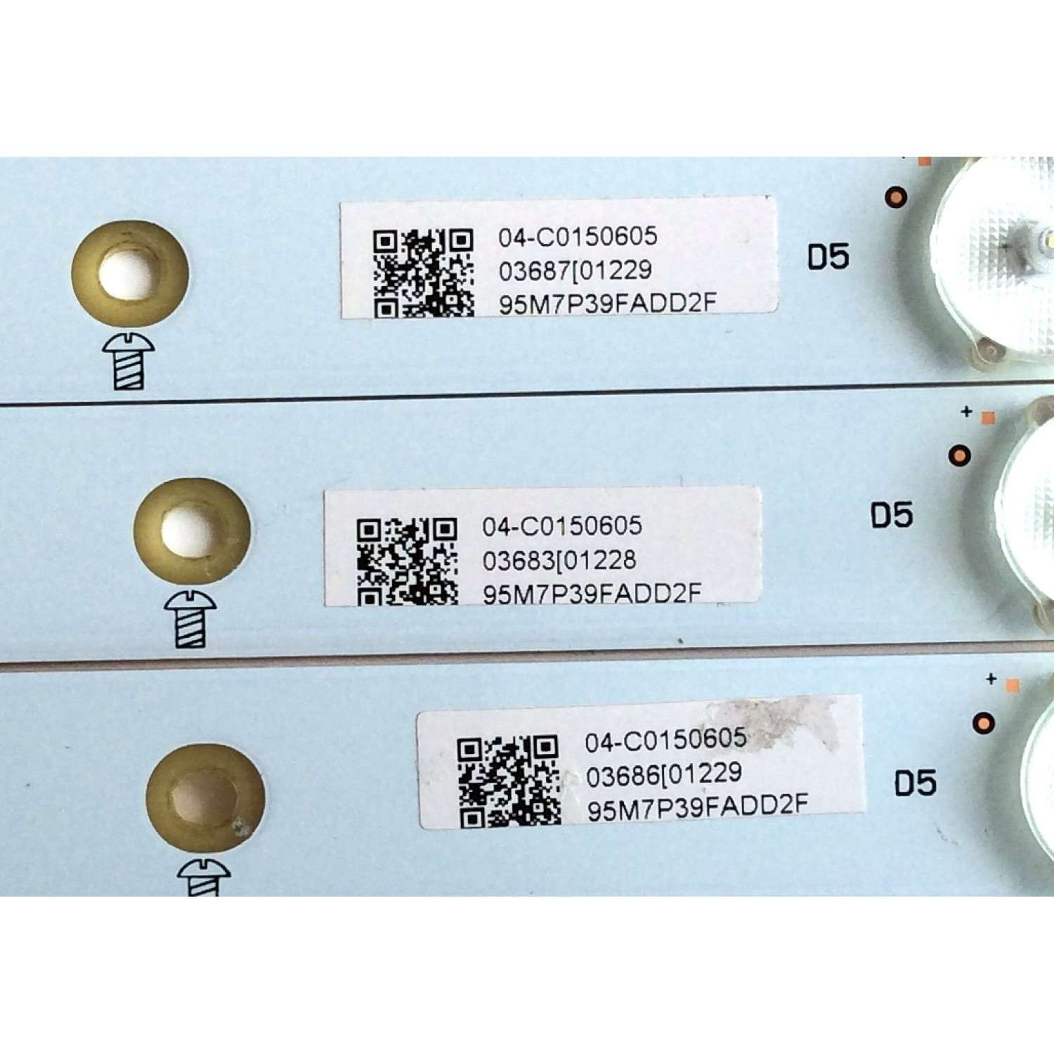 KIT DE LED'S PARA TV (3 PIEZAS) / VIZIO LBM320P0701-GL-1 / 04-C0150605 / E148158 / 04224[01408 / PANEL'S TPT315B5.0TU3A / TPT315B5-0TU3A.Q / TPT315B5-WHBN0.K / MODELOS D32H-C1 E32H-C1 LTTDSJBR / E32H-C1LTTDSJCR / D32H-C1 / D32H-D1 / D32HN-D1 - Imagen 3