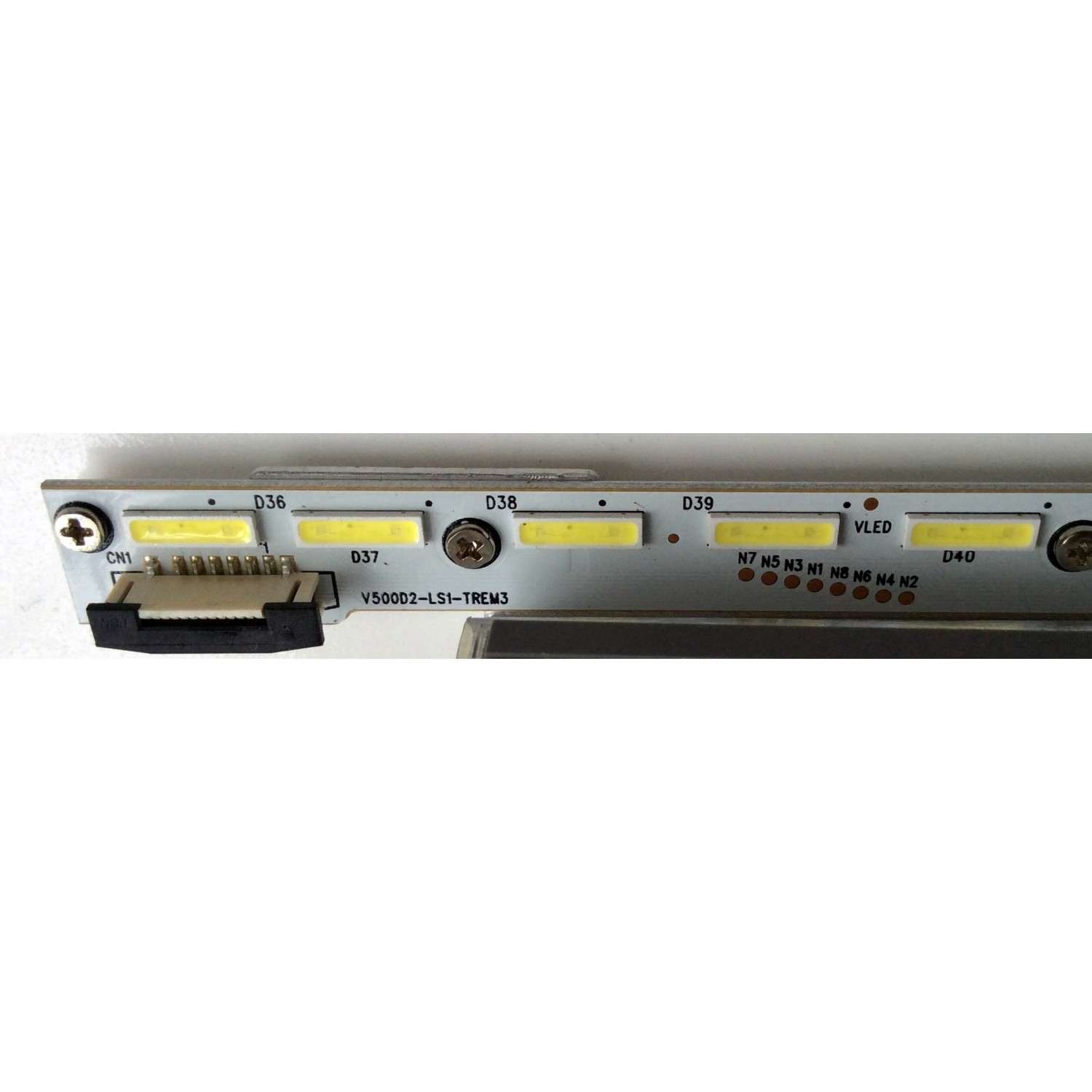 LED PARA TV / SANYO V500D2-LS1-TREM3 / C-1-1 M0004L N31 A 3 Y C A  A / PANEL V500HK1-LS6 REV.E4 / MODELOS FVF5044 / P50F44-00 - Imagen 2