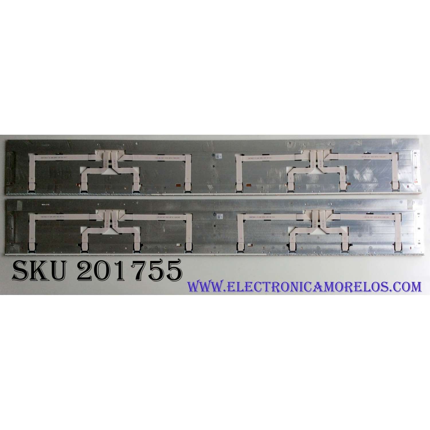 KIT DE LED'S PARA TV (2 PIEZAS) / SONY B2167766A / 5008434 / PANEL YD7S550STD01 / MODELO XBR-55X930E