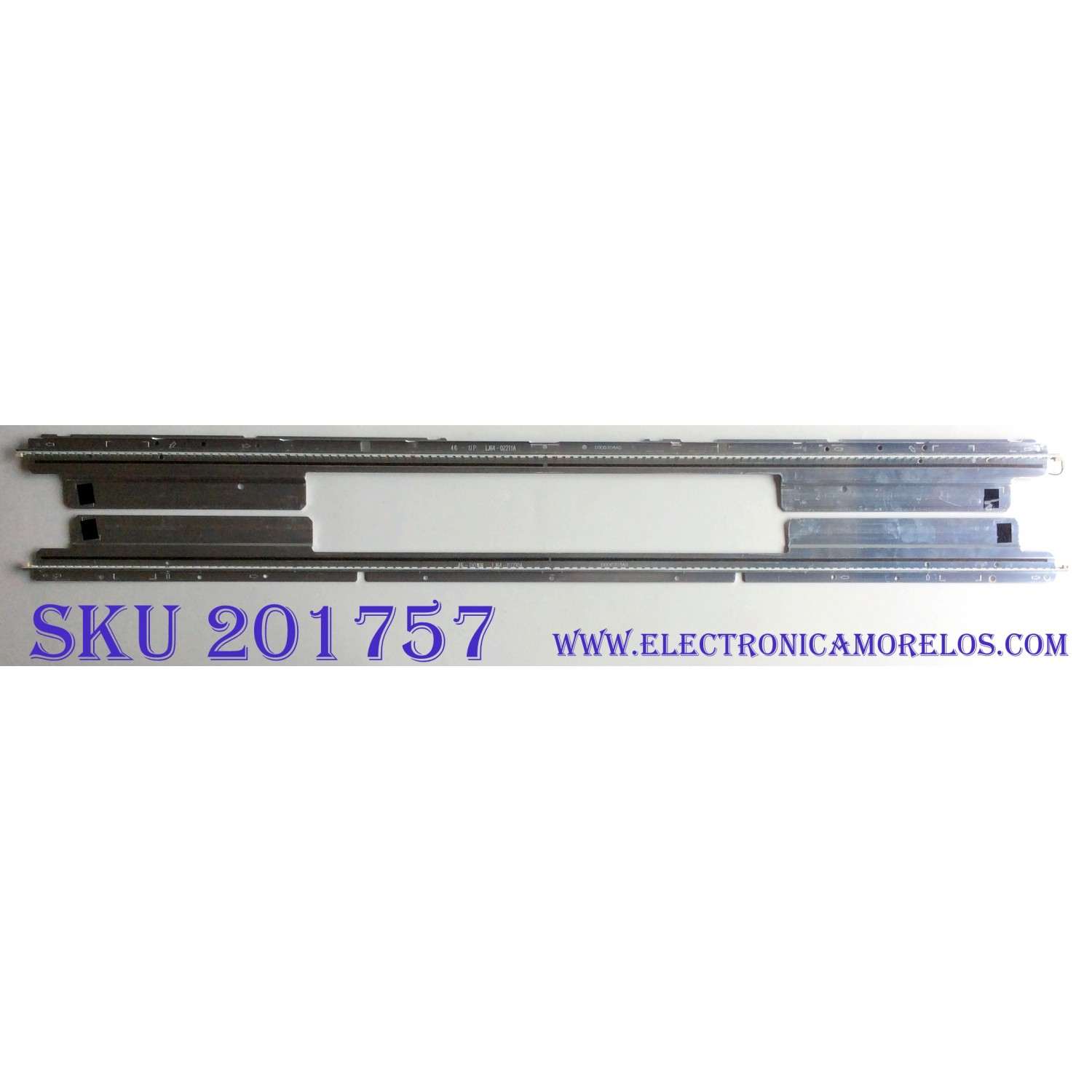 KIT DE LED'S PARA TV (2 PIEZAS) / SAMSUNG LJ64-02230A / D000703A0 / SLED SLS46_5630N LCD 120 REV1.0 100113 GA / PANEL  LTA460HJ06 / MODELOS 46PFL7705DV/F7 / LT-46164