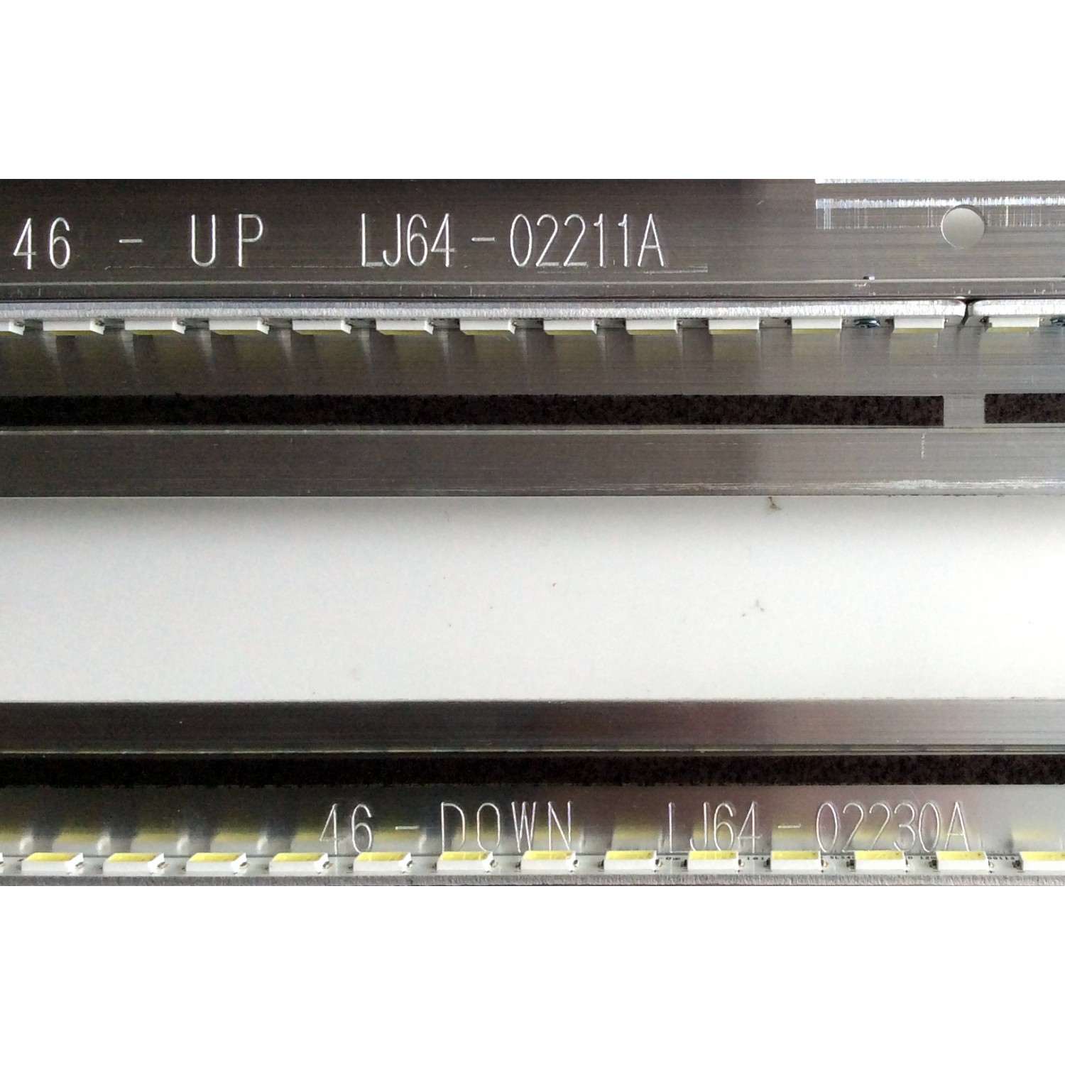 KIT DE LED'S PARA TV (2 PIEZAS) / SAMSUNG LJ64-02230A / D000703A0 / SLED SLS46_5630N LCD 120 REV1.0 100113 GA / PANEL  LTA460HJ06 / MODELOS 46PFL7705DV/F7 / LT-46164 - Imagen 3