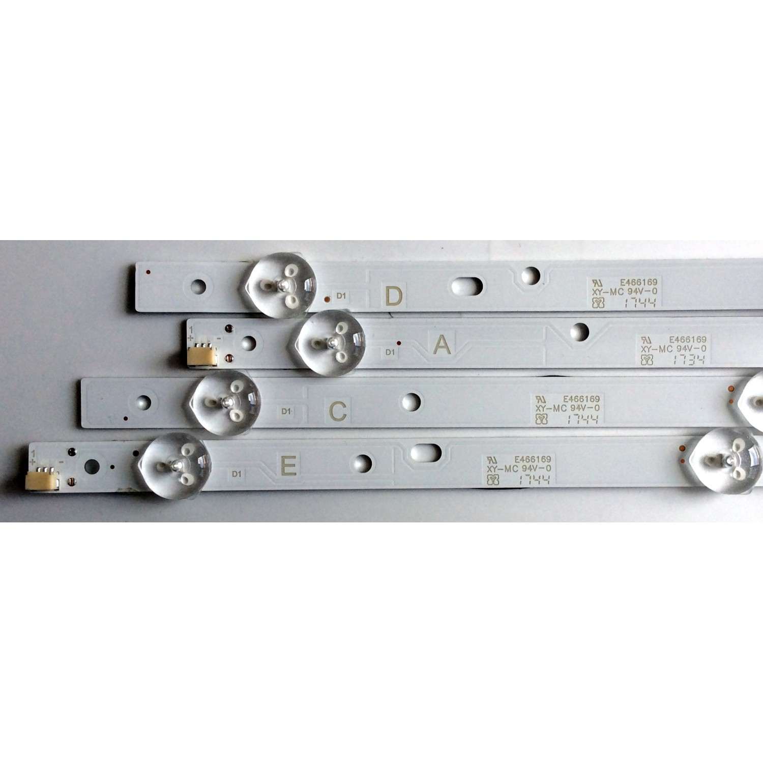 KIT DE LED'S PARA TV (4 PIEZAS) / VIZIO IC-C-VZAA48D828A / IC-C-VZAA48D828B / IC-C-VZAA48D828C / IC-C-VZAA48D828D / PANEL LSC480HN08 / MODELO D48F-F0 - Imagen 4