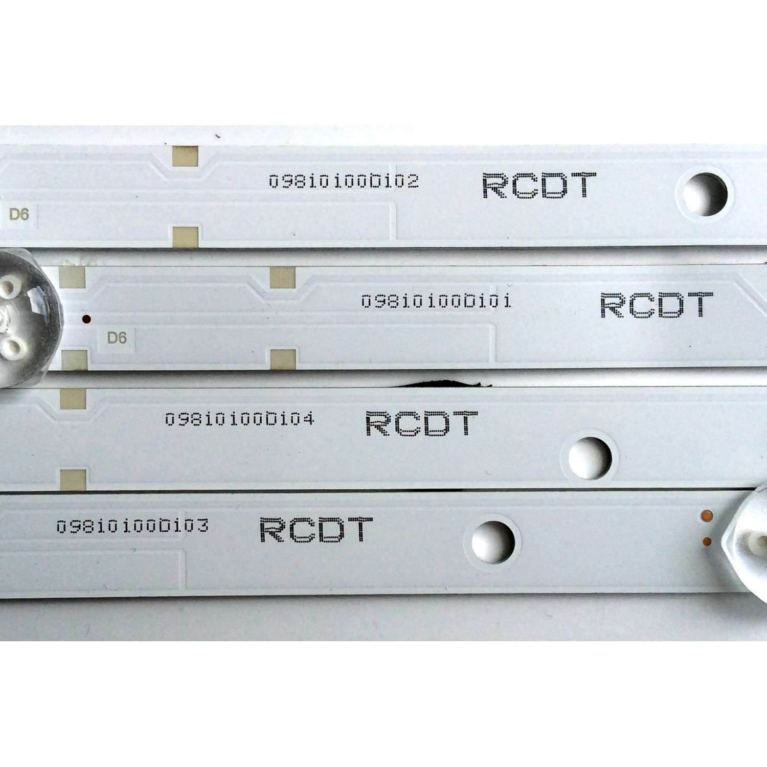 KIT DE LED'S PARA TV (4 PIEZAS) / VIZIO IC-C-VZAA48D828A / IC-C-VZAA48D828B / IC-C-VZAA48D828C / IC-C-VZAA48D828D / PANEL LSC480HN08 / MODELO D48F-F0 - Imagen 3