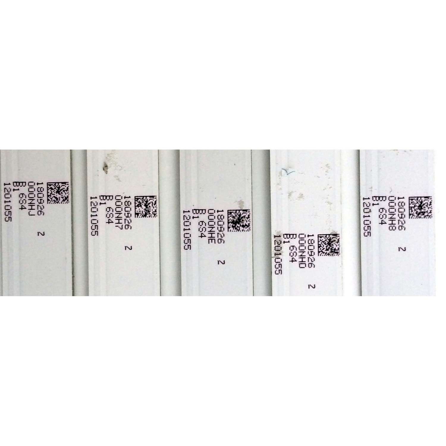 KIT DE LED' PARA TV (5 PIEZAS) / HISENSE SJ.HO.D5500801-3030BS-M-HF / 1.14.HBMD550001 / PANEL HD550S1U31-TXL2\S0\GM\ROH / MODELO LC-55Q7530U - Imagen 3