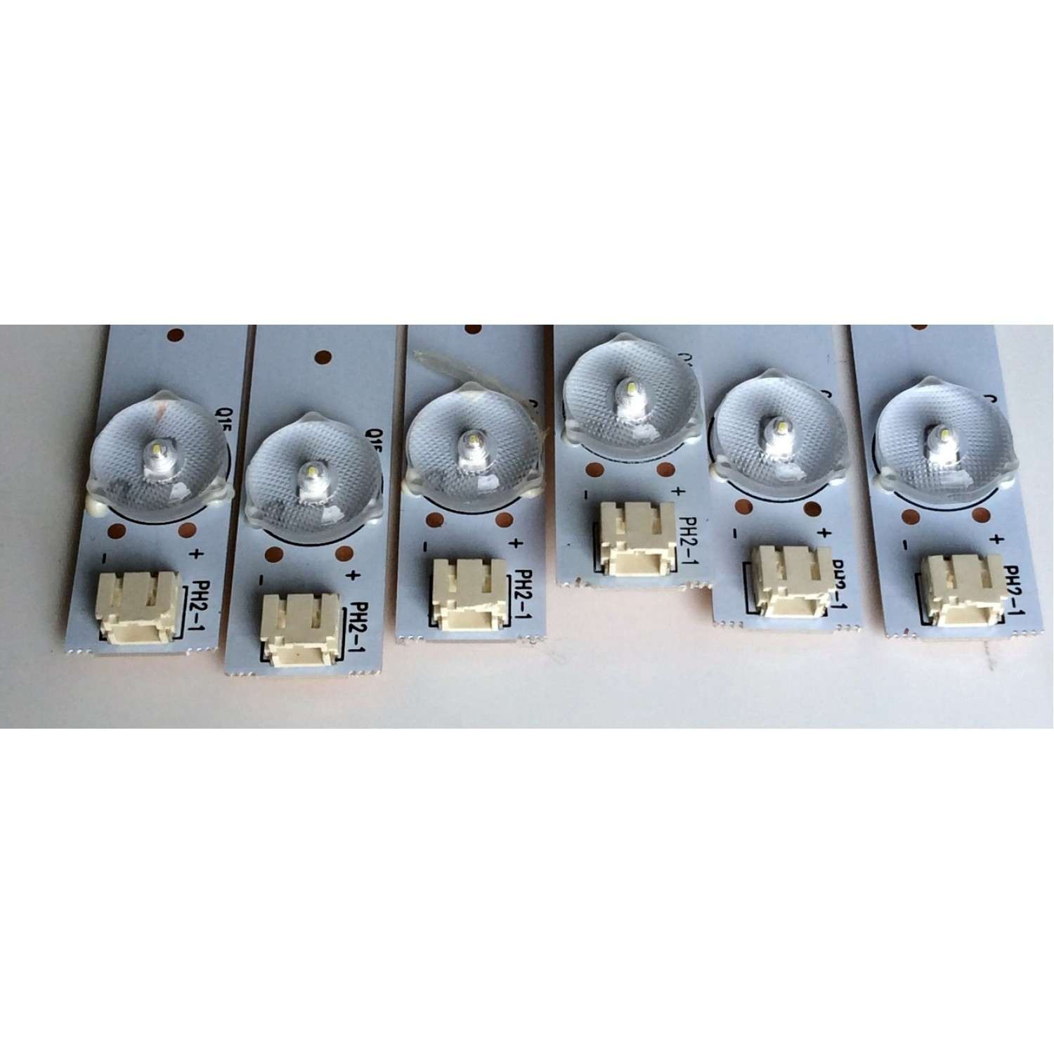 KIT DE LED'S PARA TV (6 PIEZAS) / WESTINGHOUSE GKB5.948.3018 / GKB7.820.3816 / 48609-E / PANEL D480D3-GG58.C0X / LSC480HN05-B01 / MODELO DWM48F1Y1  - Imagen 2