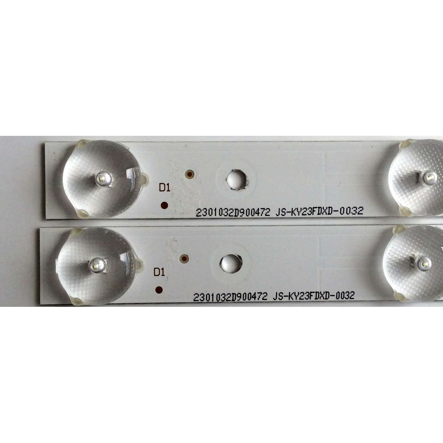 KIT DE LED'S PARA TV (2 PIEZAS) / PROSCAN 3BL-T6254102-21 / JS-KY23FDXD / YS-L  E469119 / PANEL HK315LEDM-OHBFH / MODELO PLDED3273A-B A1505 - Imagen 2