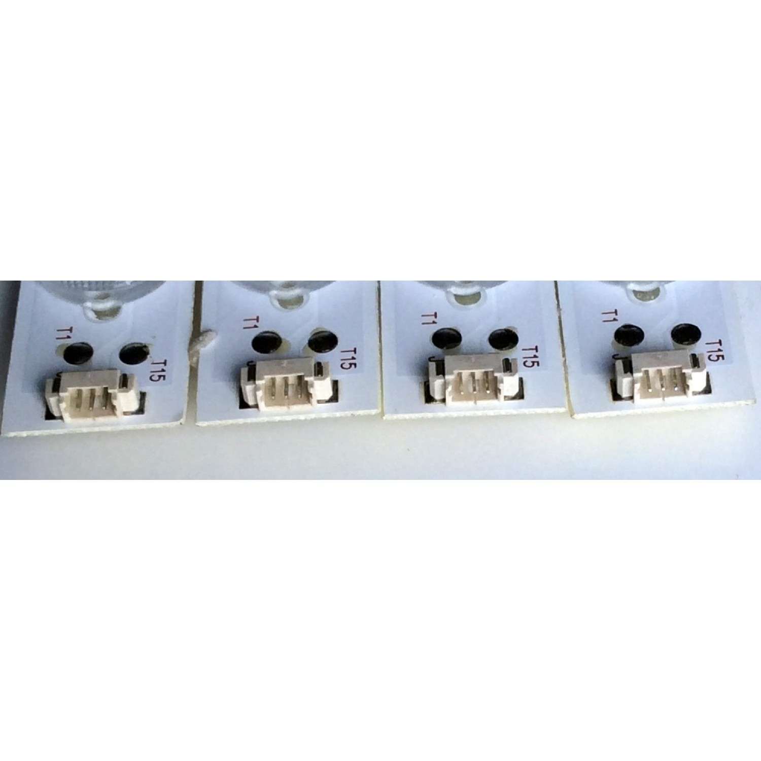 KIT DE LED'S PARA TV (4 PIEZAS) / ELEMENT 30340012207 / LED40D12-03-(B) / 48400001560010-2 / 30340012207  D5 / PANEL'S LSC400HN02 / LSC400HM10 / MODELO ELEFW408 - Imagen 2