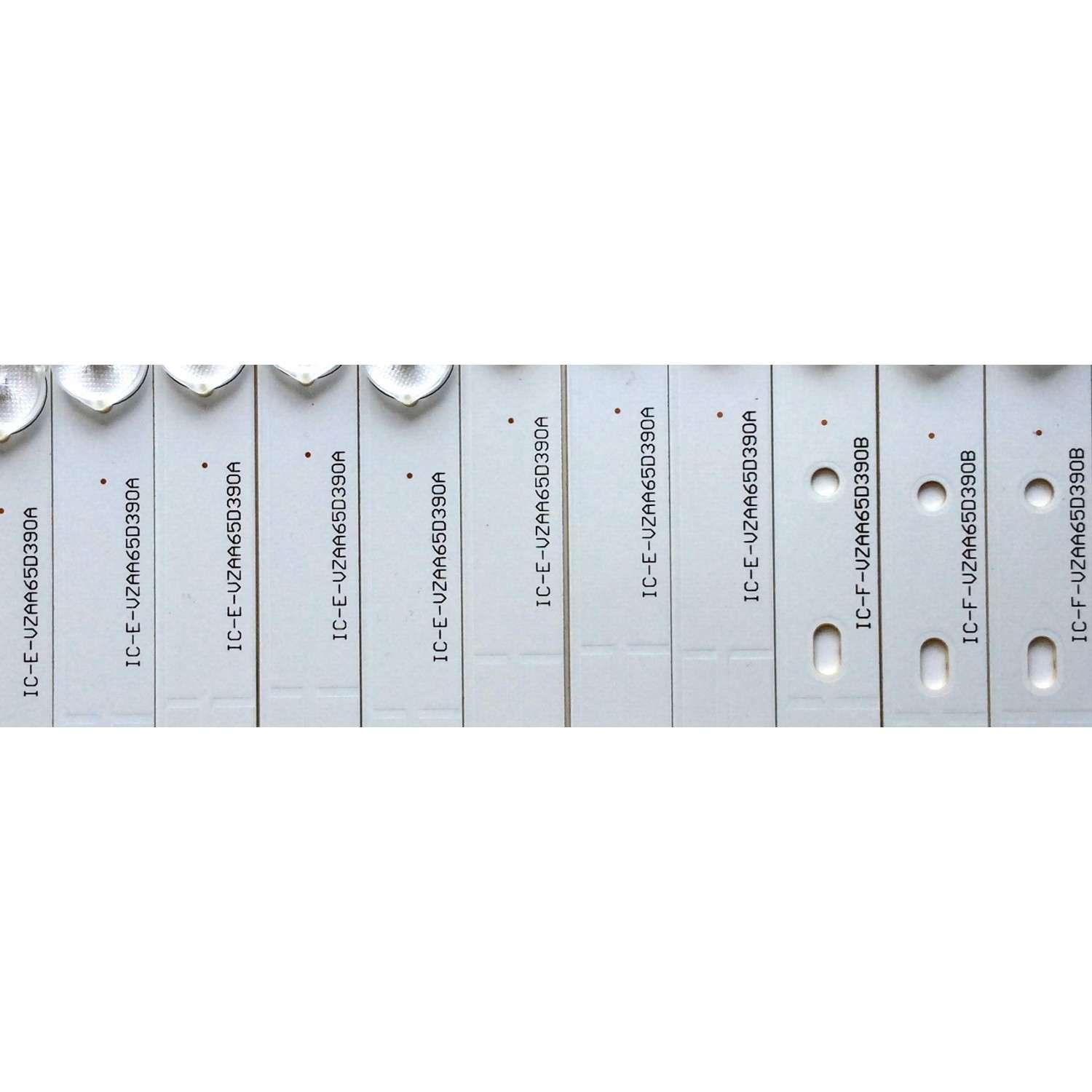 KIT DE LED'S PARA TV (16 PIEZAS) / JVC IC-E-VZAA65D390A / IC-F-VZAA65D390B / IC-F-VZAA65D390C / 098101022173 / 098101022174 / 098101022175 / F115MALP40F / E306084 / MODELO EM65FTR - Imagen 4