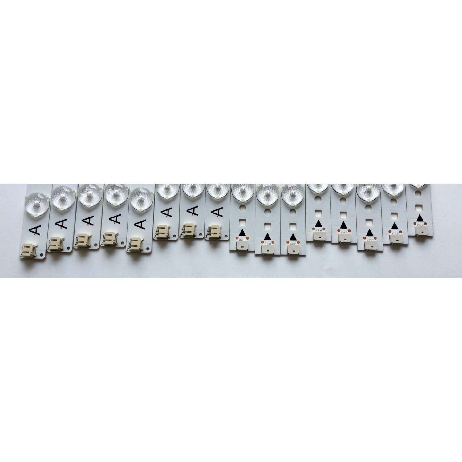 KIT DE LED'S PARA TV (16 PIEZAS) / JVC IC-E-VZAA65D390A / IC-F-VZAA65D390B / IC-F-VZAA65D390C / 098101022173 / 098101022174 / 098101022175 / F115MALP40F / E306084 / MODELO EM65FTR - Imagen 7