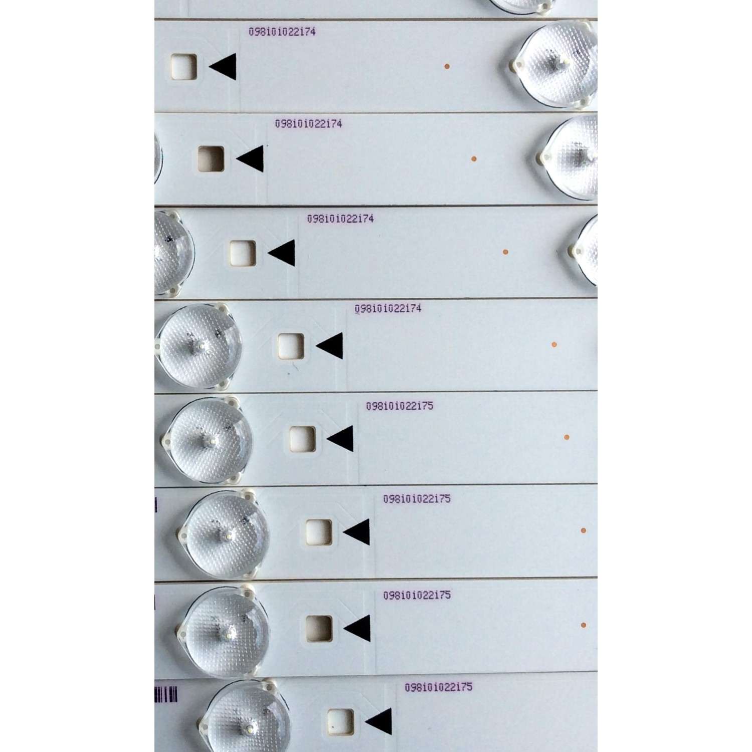 KIT DE LED'S PARA TV ((INCOMPLETO SOLO 15 PIEZAS)) / SHARP IC-C-VZAA65D390A / IC-D-VZAA65D390B / IC-D-VZAA65D390C / 098101022173 / 098101022174 / 098101022175 / F110M9LP45D / MODELO LC-65LE643U - Imagen 3