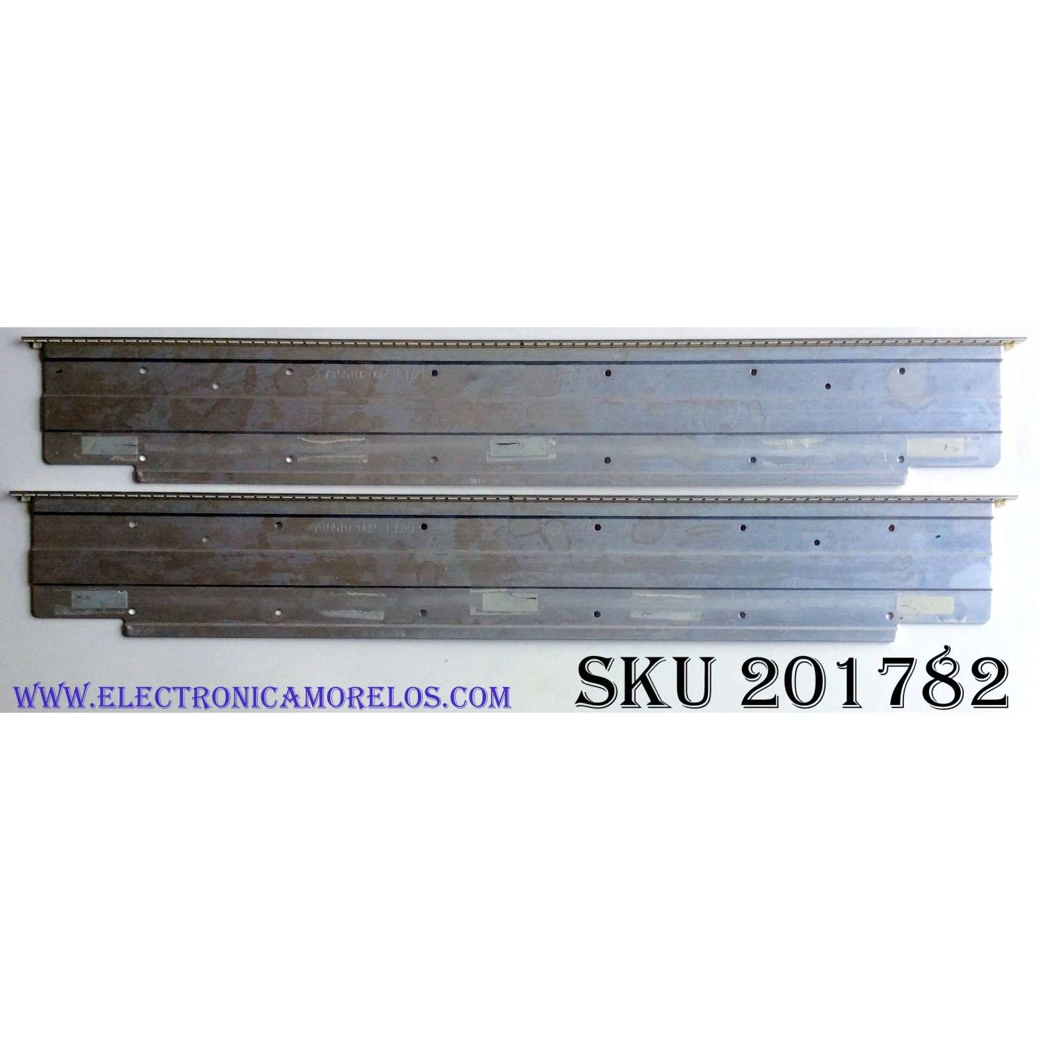 KIT DE LED'S PARA TV (2 PIEZAS) / VIZIO  7355T02.002- 1-DX1 / 12702N / E88441 / E150504 / PANEL T550HVN01.5 / MODELO M550VSE