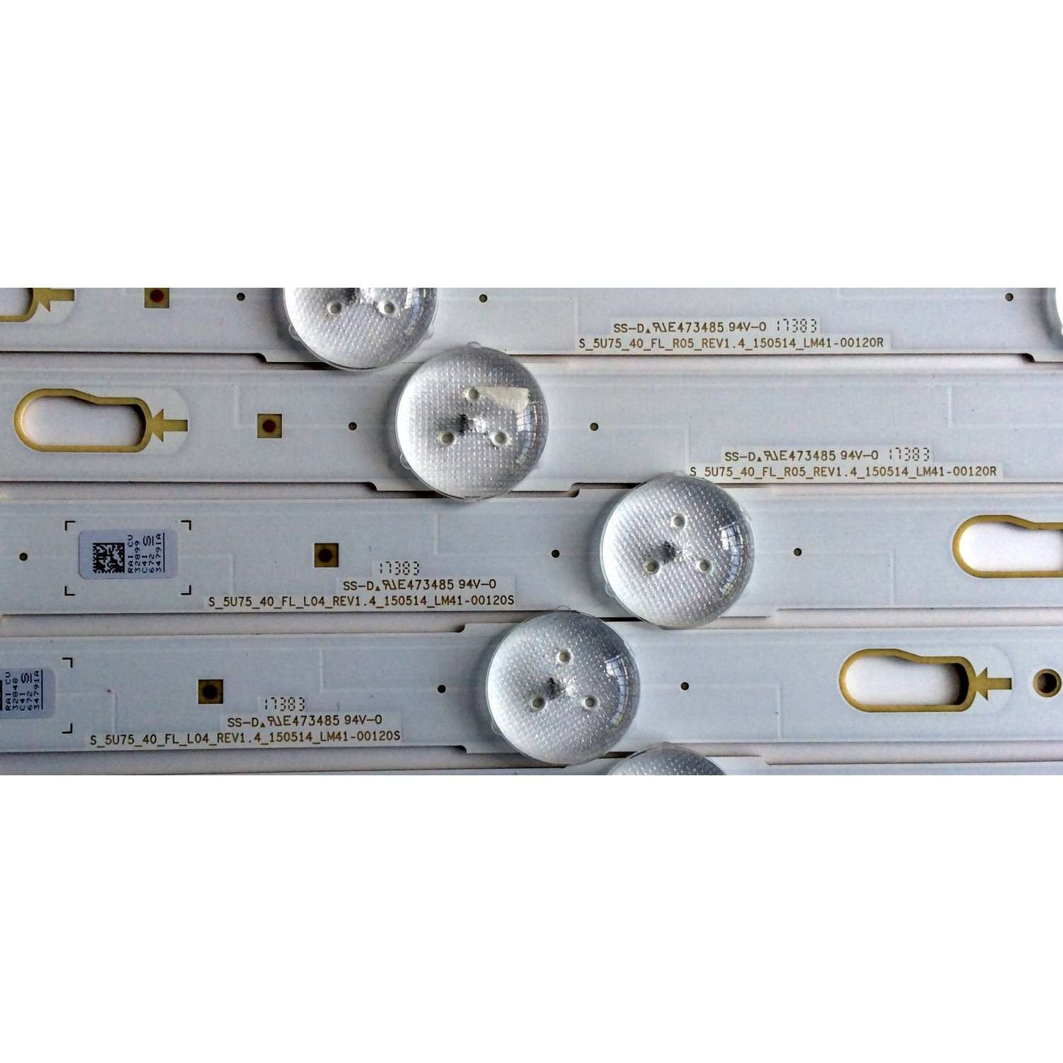 KIT DE LED'S PARA TV (10 PIEZAS) / SAMSUNG 34791A / 34792A / LM41-00117B / 00117C / PANEL'S CY-GK040HGLV / CY-WJ040HGLV1H / CY-GJ040FLLV1H / CY-GJ040HGLVGH / CY-GJ040HGLVDH / CY-GJ040HGLVFH / MODELOS UN40MU6300 / UA40JU6000 / UN40JU650 / UA40KU7000 - Imagen 6