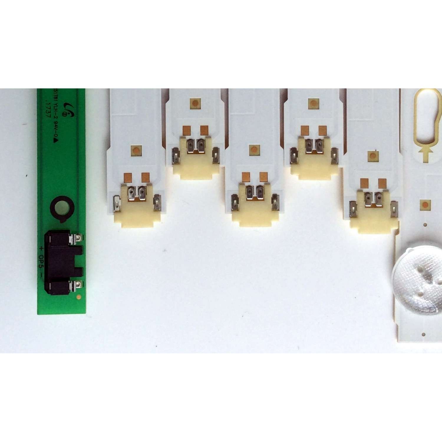KIT DE LED'S PARA TV (10 PIEZAS) / SAMSUNG 34791A / 34792A / LM41-00117B / 00117C / PANEL'S CY-GK040HGLV / CY-WJ040HGLV1H / CY-GJ040FLLV1H / CY-GJ040HGLVGH / CY-GJ040HGLVDH / CY-GJ040HGLVFH / MODELOS UN40MU6300 / UA40JU6000 / UN40JU650 / UA40KU7000 - Imagen 3