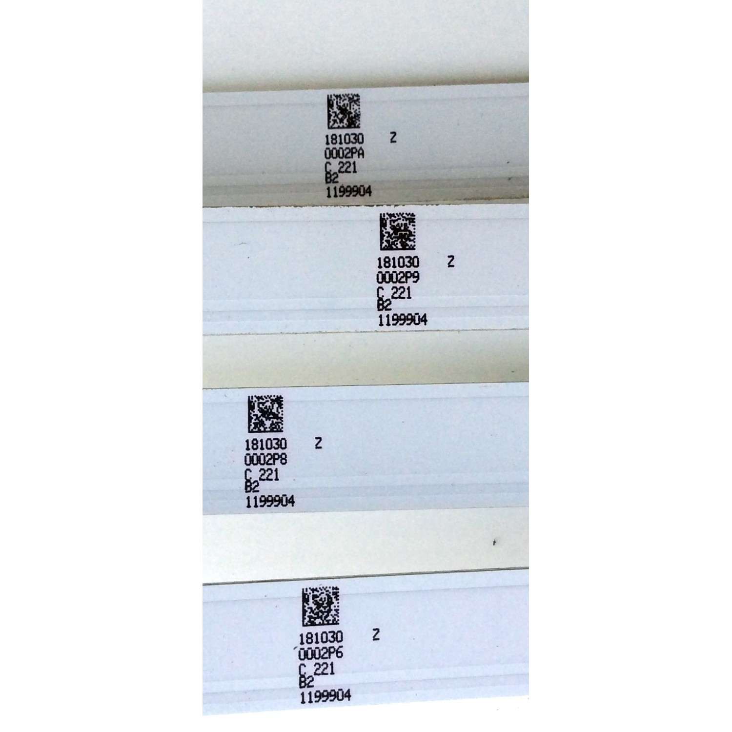 KIT DE LED'S PARA TV ((INCOMPLETO SOLO 4 PIEZAS)) / SHARP JL.D580A1330-365AS-M / 1199904 / JL.D580A1330-365AS-M_V02 / PANEL CV580U2-T01 / MODELOS LC-58Q7330U / LC-58Q620U - Imagen 3