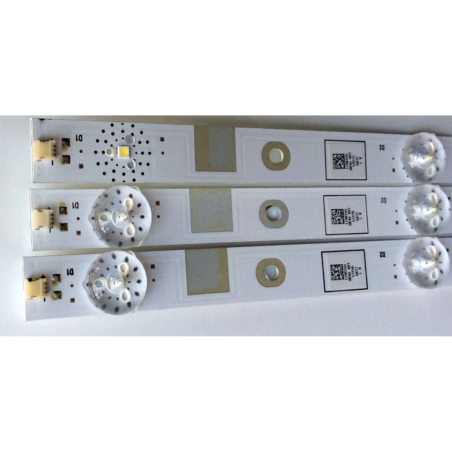 KIT DE LED'S PARA TV (3 PIEZAS) / SHARP LB40048 / LB40048 V0 / 1198259 / E469119 / HE40 / 897 / 6B37 / PANEL JHD400N2F31 / JHD400N2F31-TXL1QL / MODELO LC-40LB601U - Imagen 3