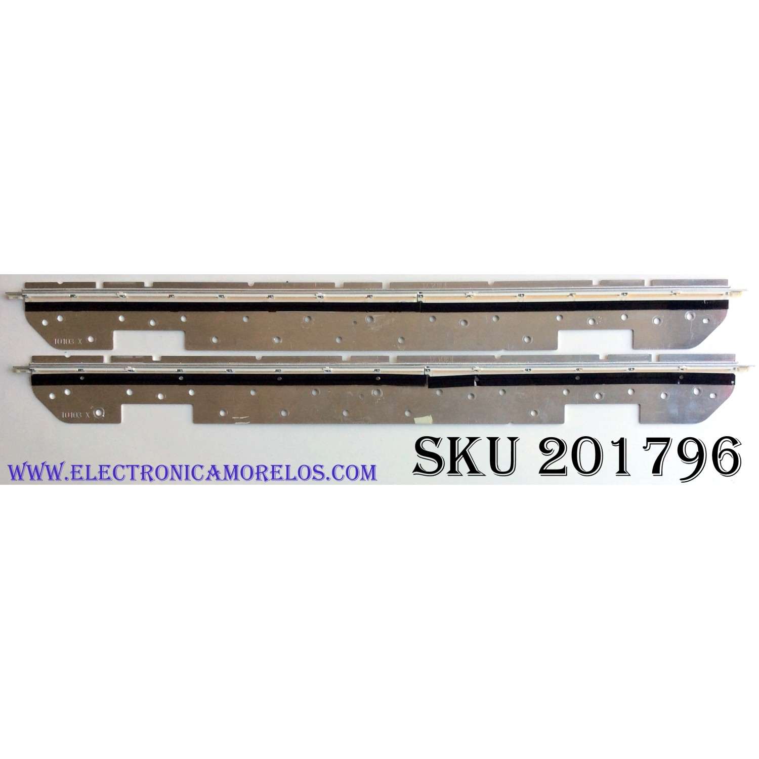 KIT DE LED'S PARA TV (2 PIEZAS) / SHARP K4452TP / T0103 X / 18600 / PANEL LK520D3LWB0Z / LK520D3LWBOZ / MODELO LC-52LE920U