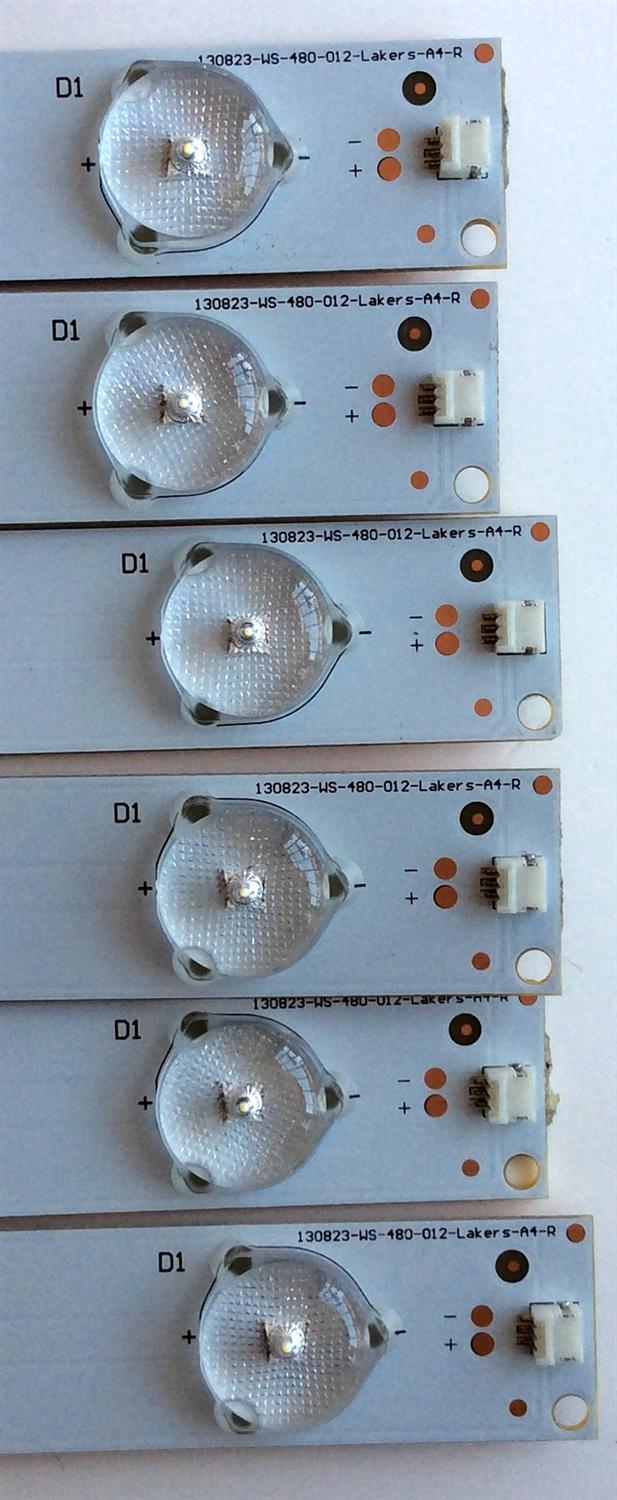 KIT DE LED'S PARA TV (12 PIEZAS) / HISENSE 1179736 / SVH550AQ0 / PC64438 / E320262 / SVH550AQ0_Rev00_RJW1_7LEDX10_161108 / PANEL HD550K3U52\S6\GM\CKD\ROH / MODELO 55H60 - Imagen 4